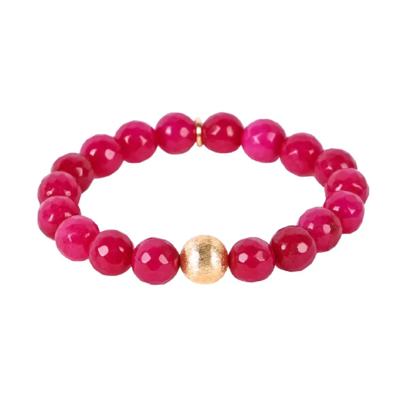 Bianca Bracelet - Magenta sold by BuDhaGirl