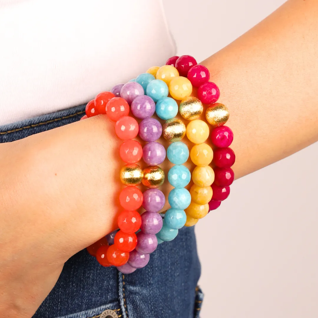 Bianca Bracelet - Magenta sold by BuDhaGirl product image thumbnail 2