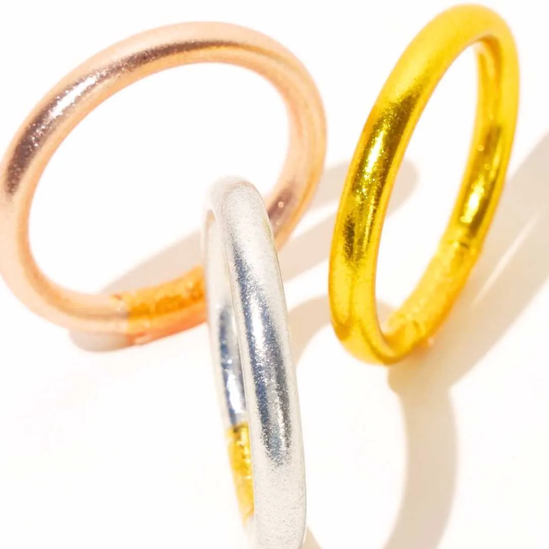 Gold Tzubbie All Weather Bangle® (AWB®) - Serenity Prayer sold by BuDhaGirl product image thumbnail 4