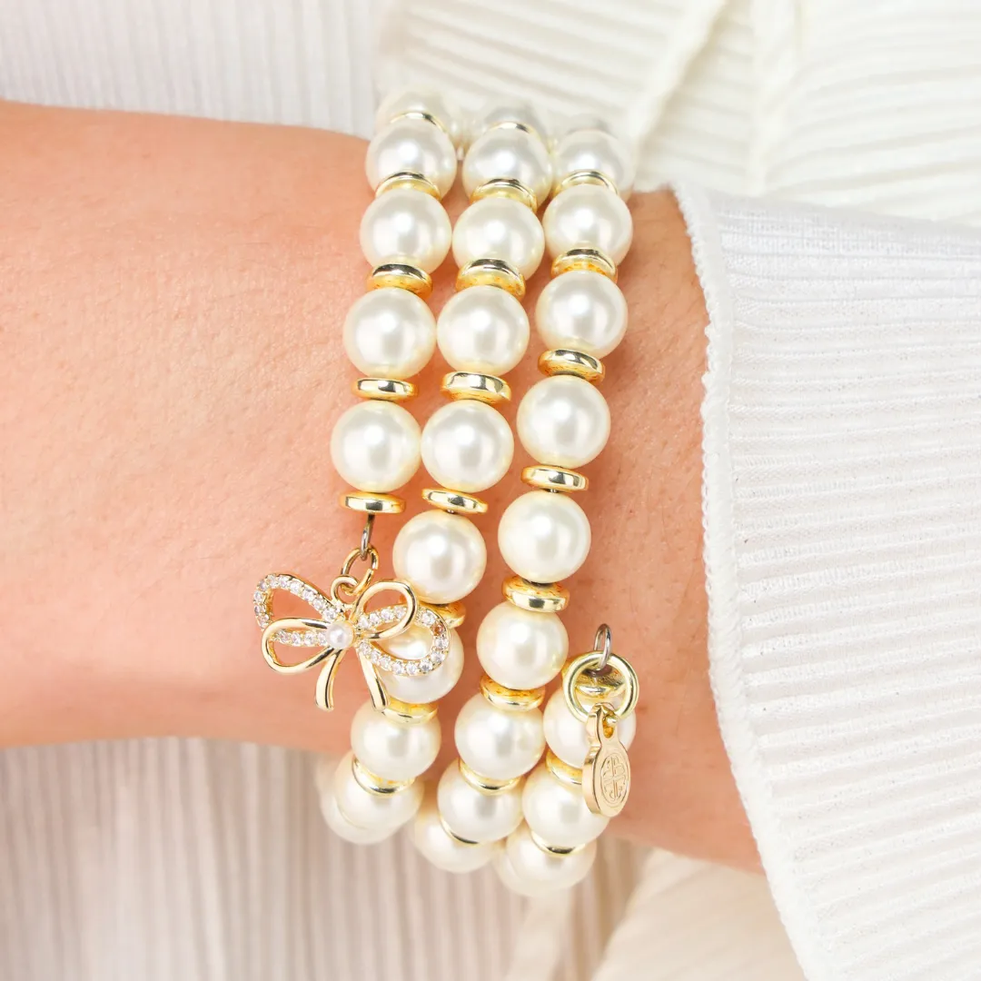 White Pearl Wrap Bracelet sold by BuDhaGirl product image thumbnail 2