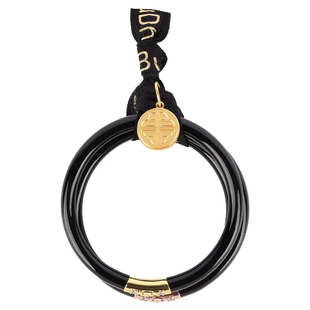 Three Kings All Weather Bangles® (AWB®) - Black sold by BuDhaGirl product image thumbnail 2
