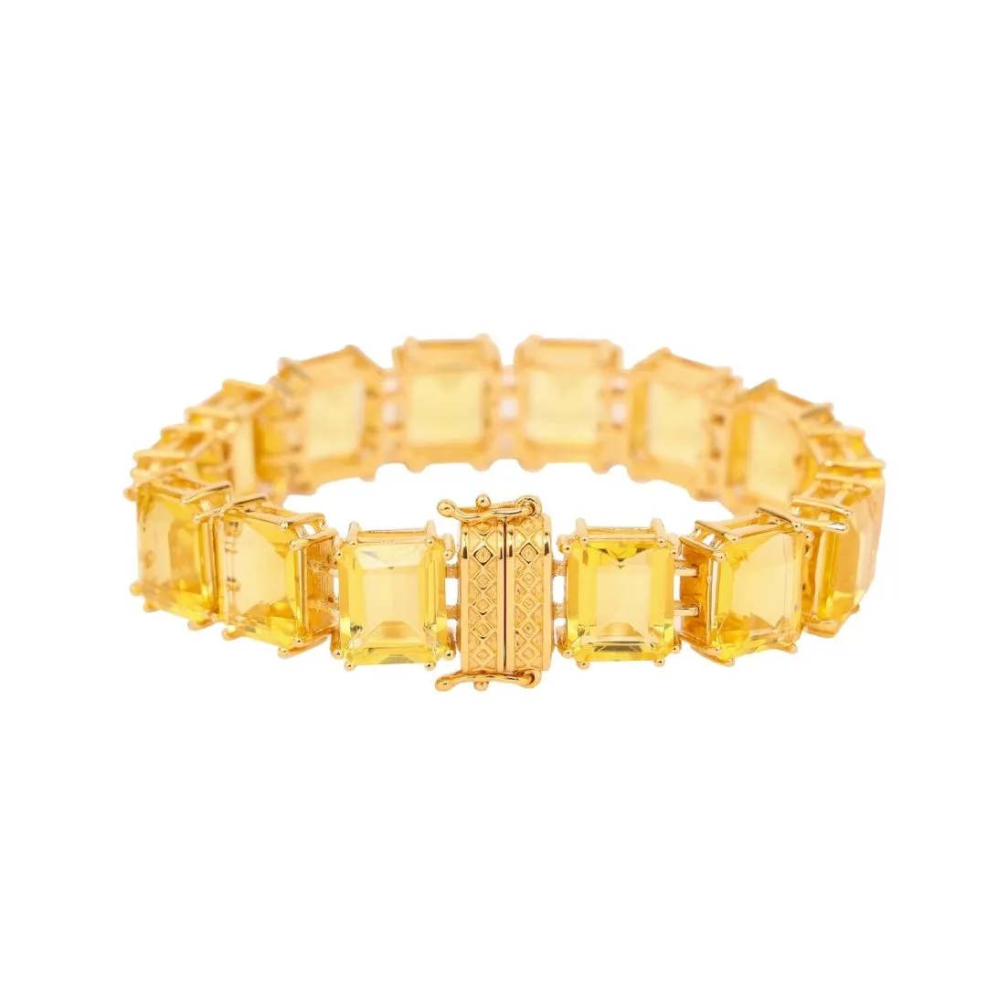 Dahlia Bracelet - Citrine sold by BuDhaGirl