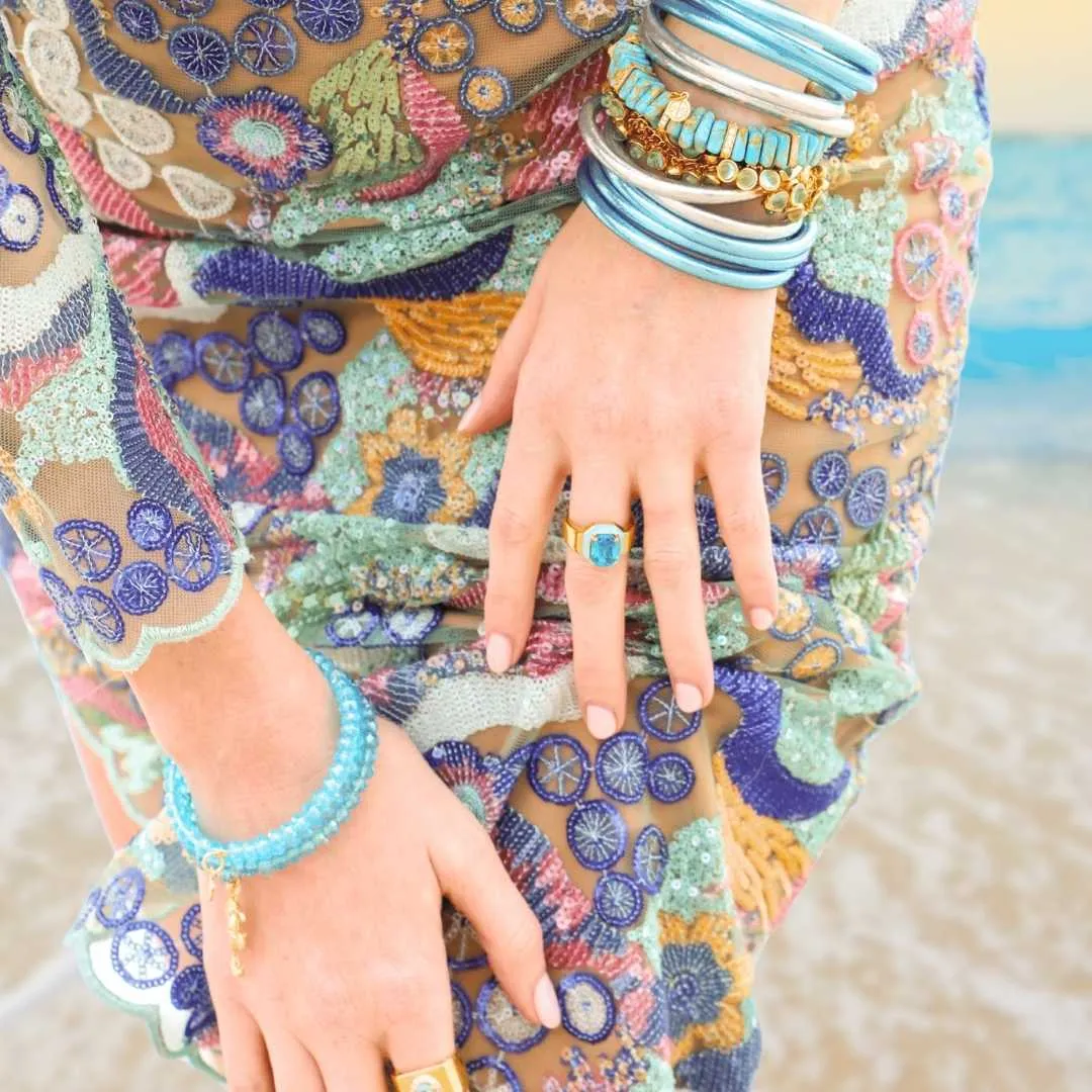 Ariel Wrist Wrap - Aqua sold by BuDhaGirl product image thumbnail 2