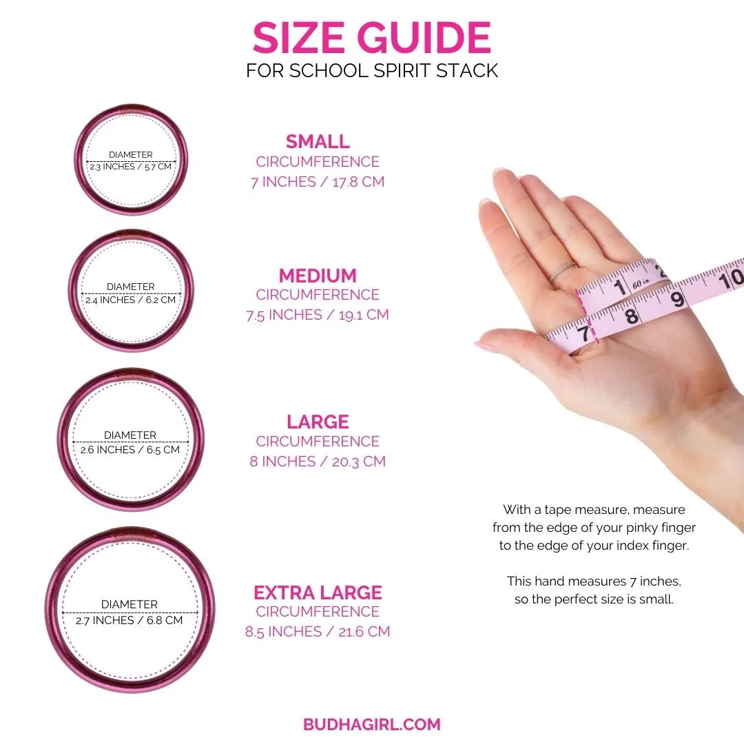 Purple/White Stack sold by BuDhaGirl product image thumbnail 3