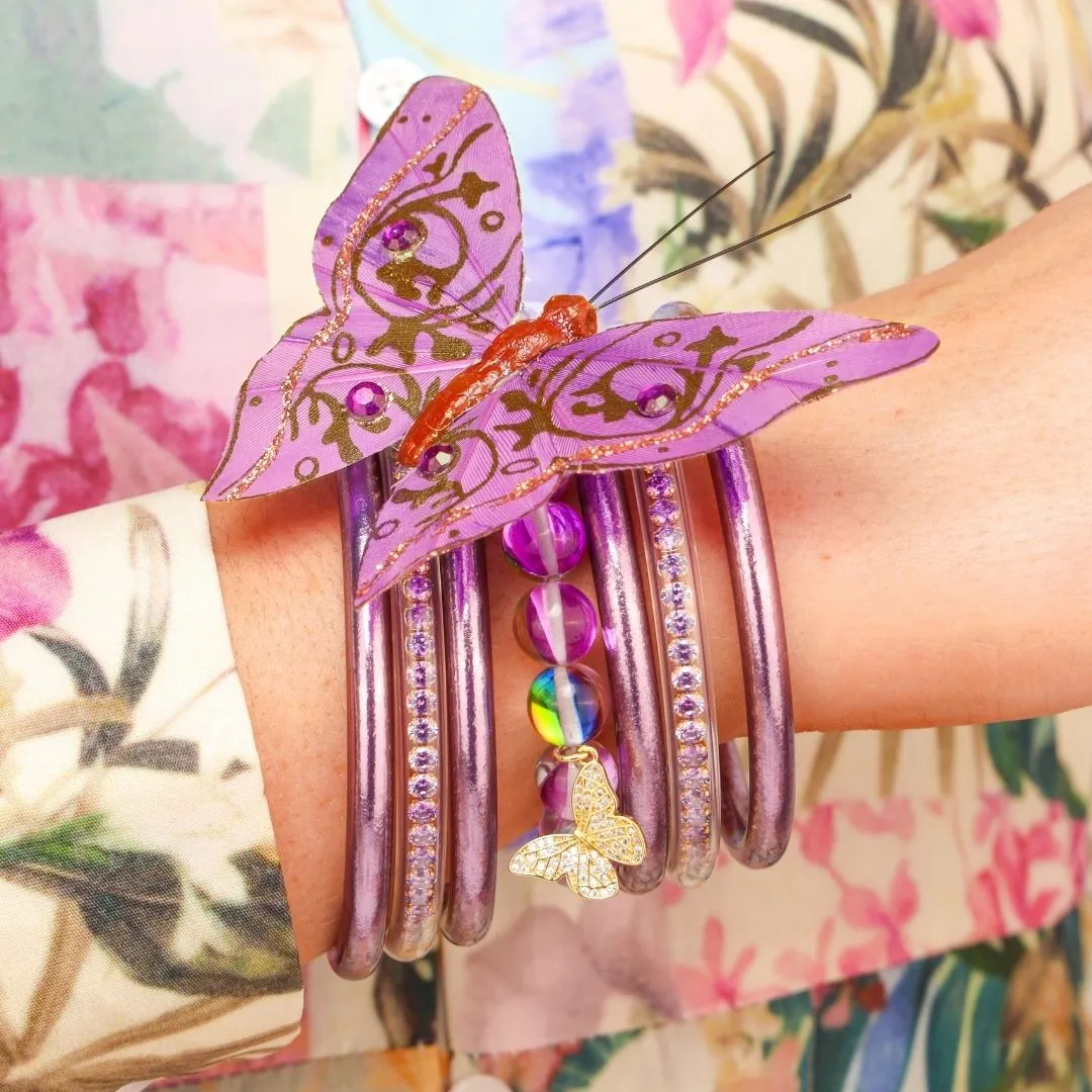 Lila Mariposa Charm Bracelet sold by BuDhaGirl product image thumbnail 3