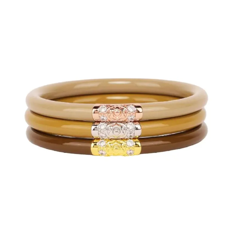 Oro Three Kings All Weather Bangles® (AWB®) - Oro sold by BuDhaGirl