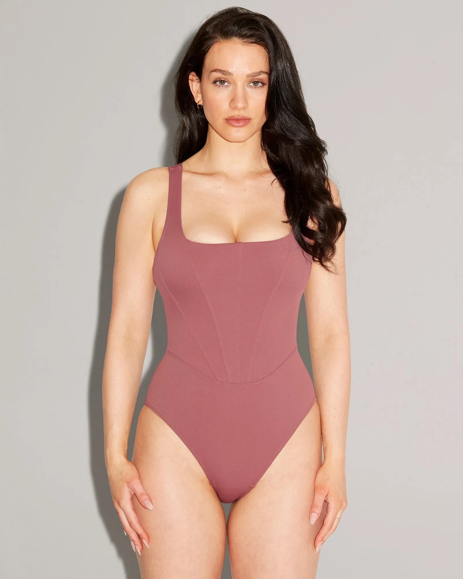 Seamed Squarey - Deep Rose sold by TA3 product image thumbnail 3