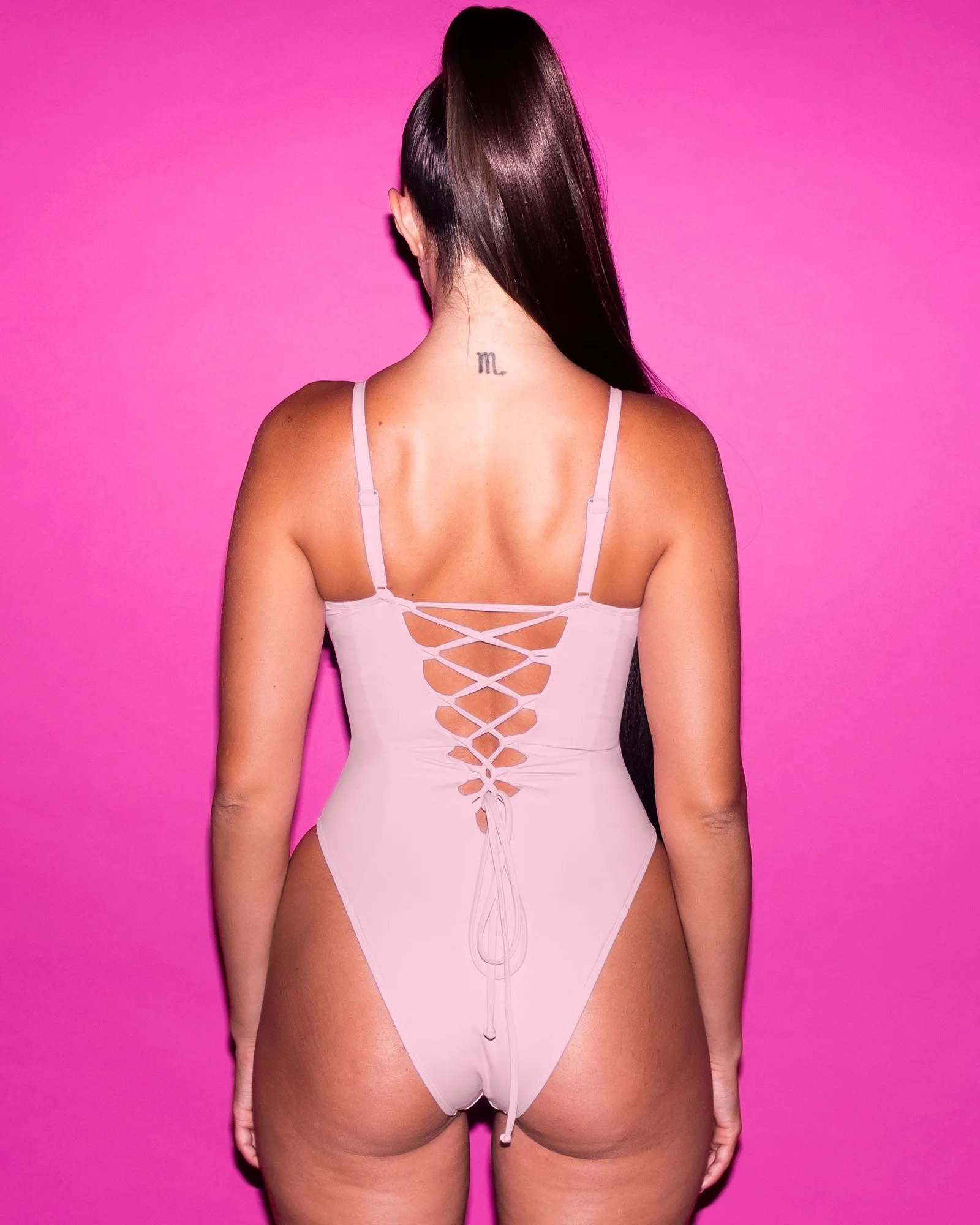 Hi Cut Plungey - Light Pink sold by TA3 product image thumbnail 3