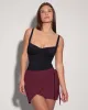 Mini Wrap Skirty - Dark Cherry sold by TA3