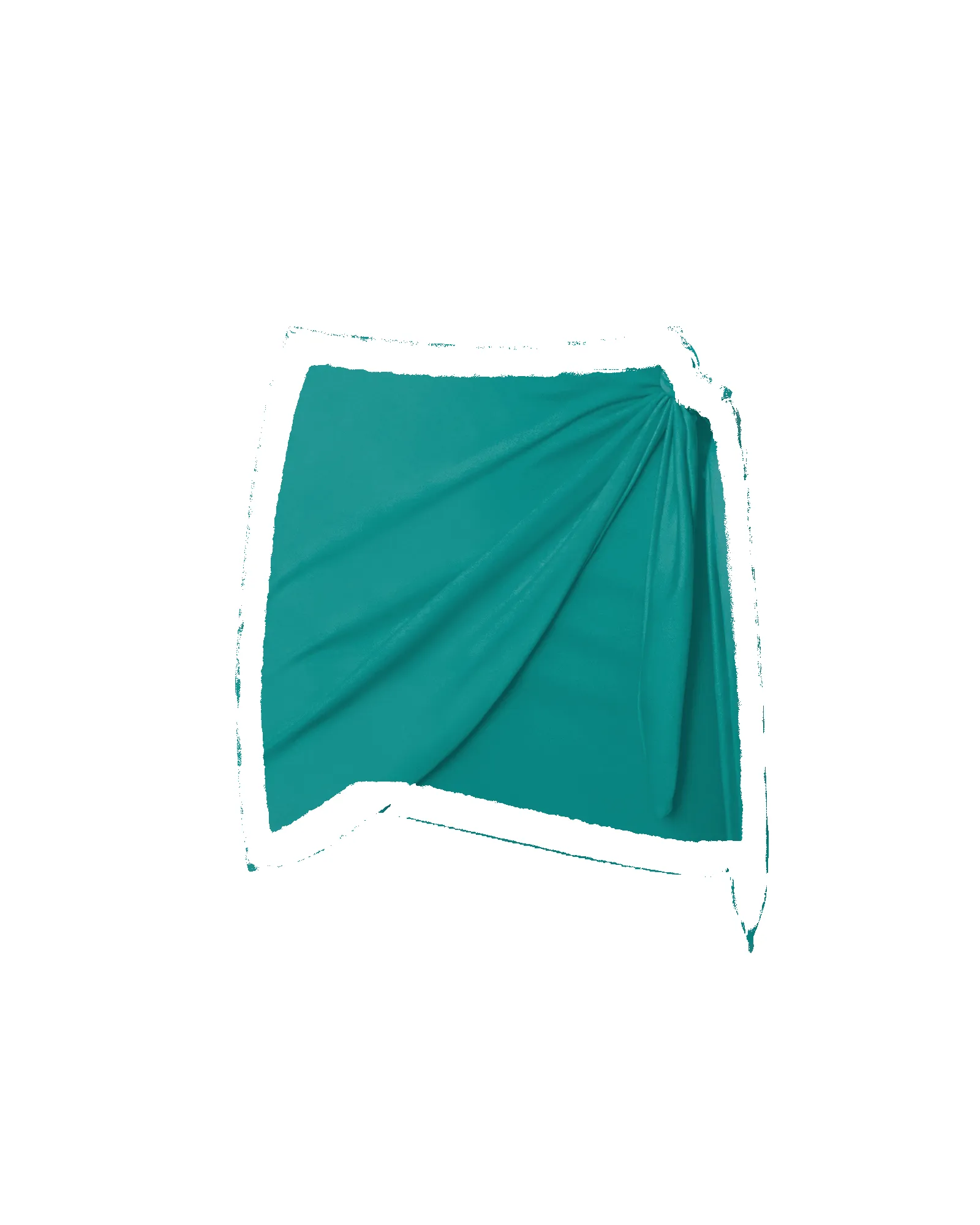 Mini Wrap Skirty - Teal sold by TA3 product image thumbnail 2