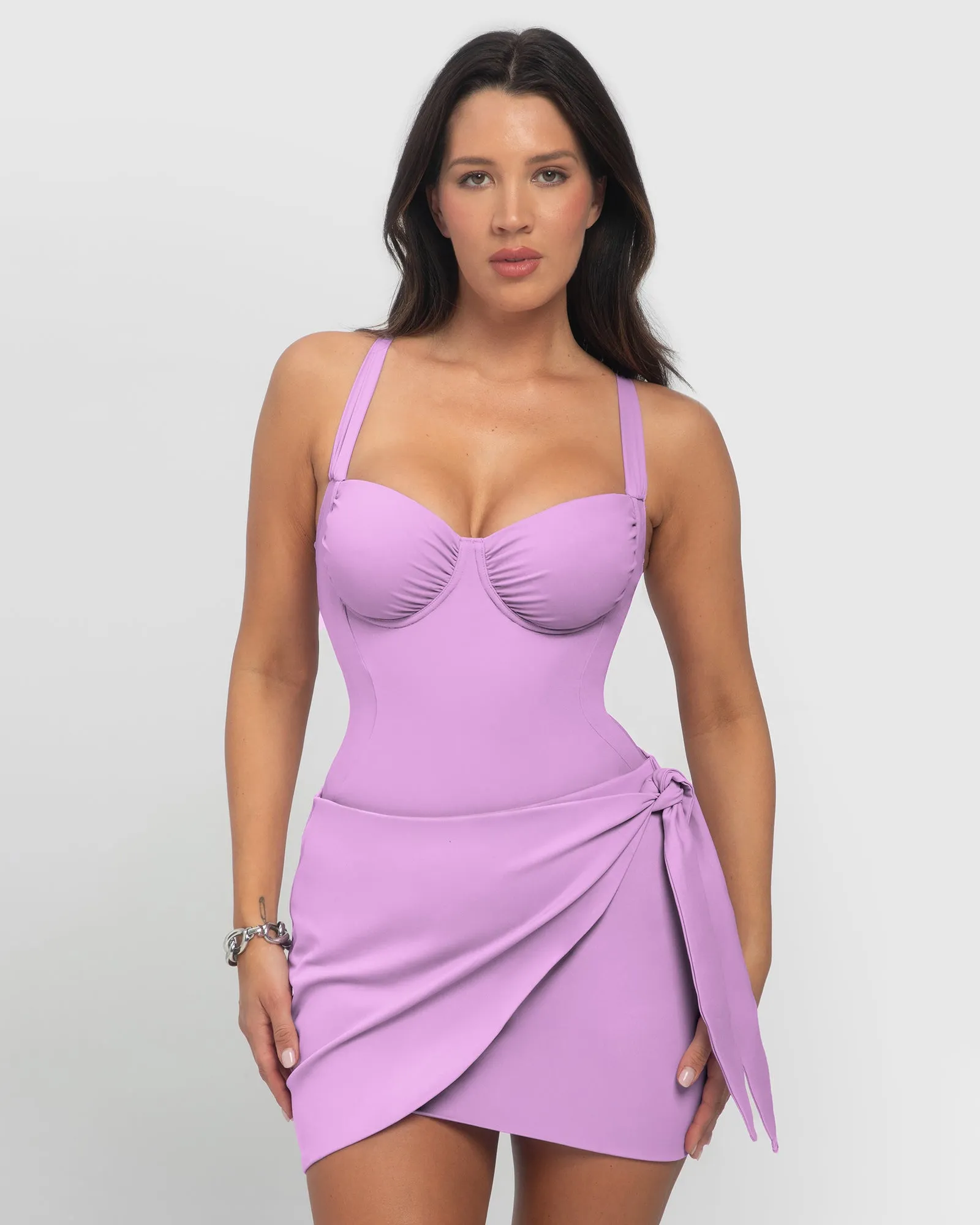 Mini Wrap Skirty - Wild Violet sold by TA3 product image thumbnail 2