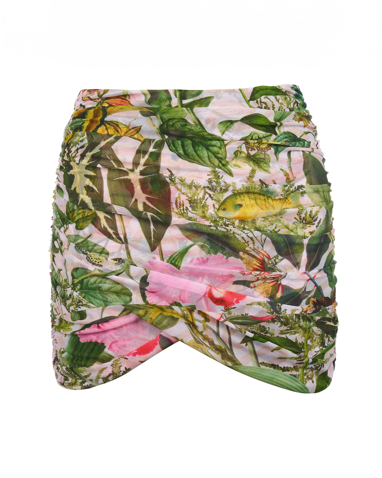 Cross Mesh Skirty - Floral Ambrosia sold by TA3 product image thumbnail 2