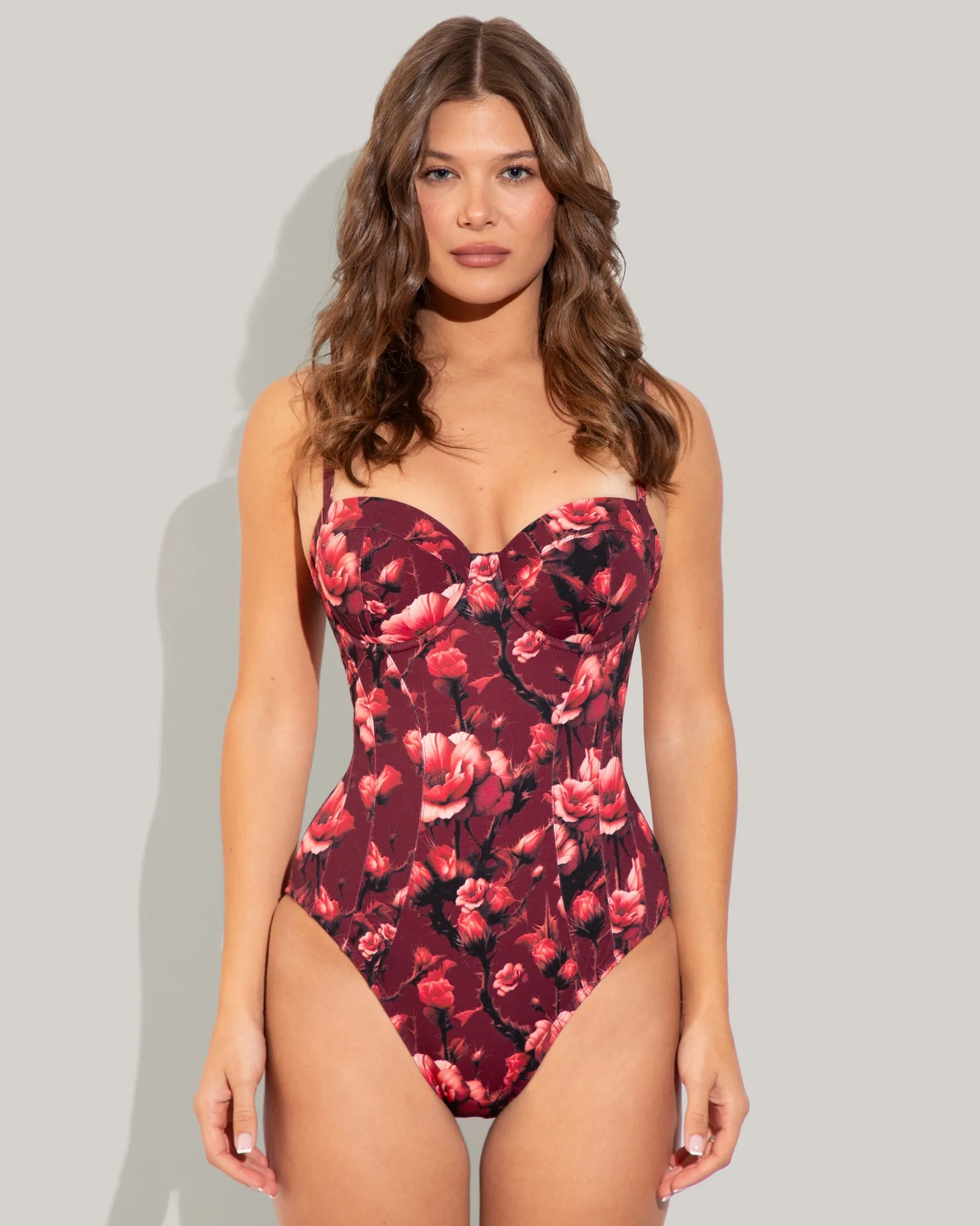 Lushy - Cranberry Floral sold by TA3