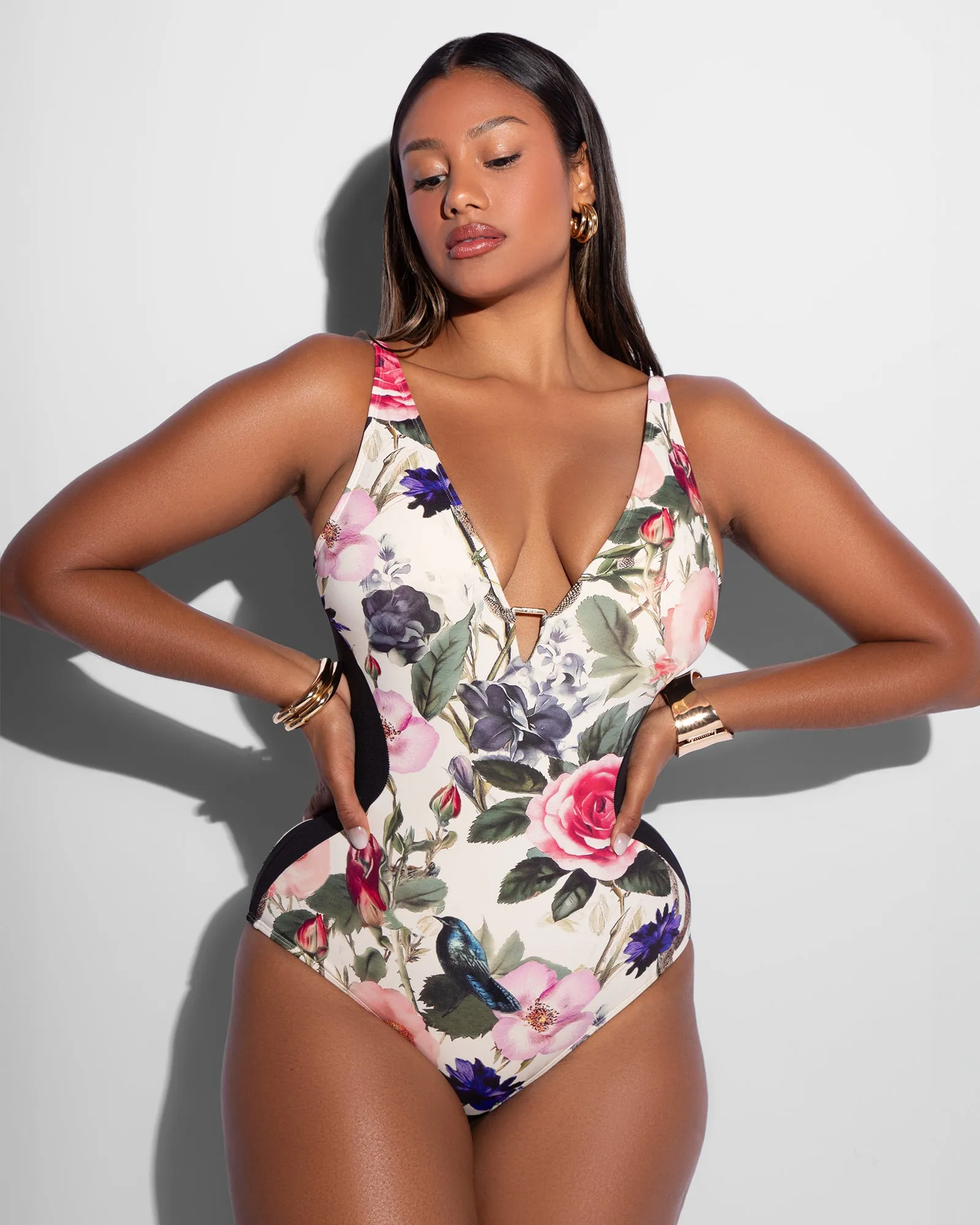 Plungey Triangle - Contour Rose Snake/Black sold by TA3 product image thumbnail 3