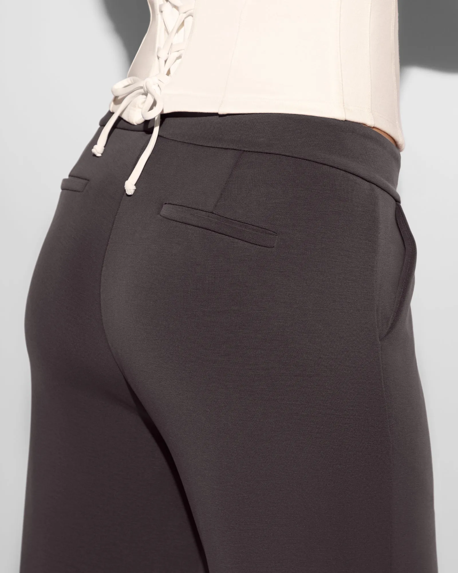 Swuity Wide Leg Pant - Graphite sold by TA3 product image thumbnail 5