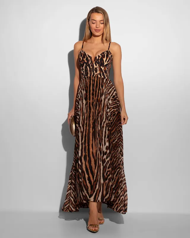 Vixen Corset Maxi Dress - Pilates Cat sold by TA3