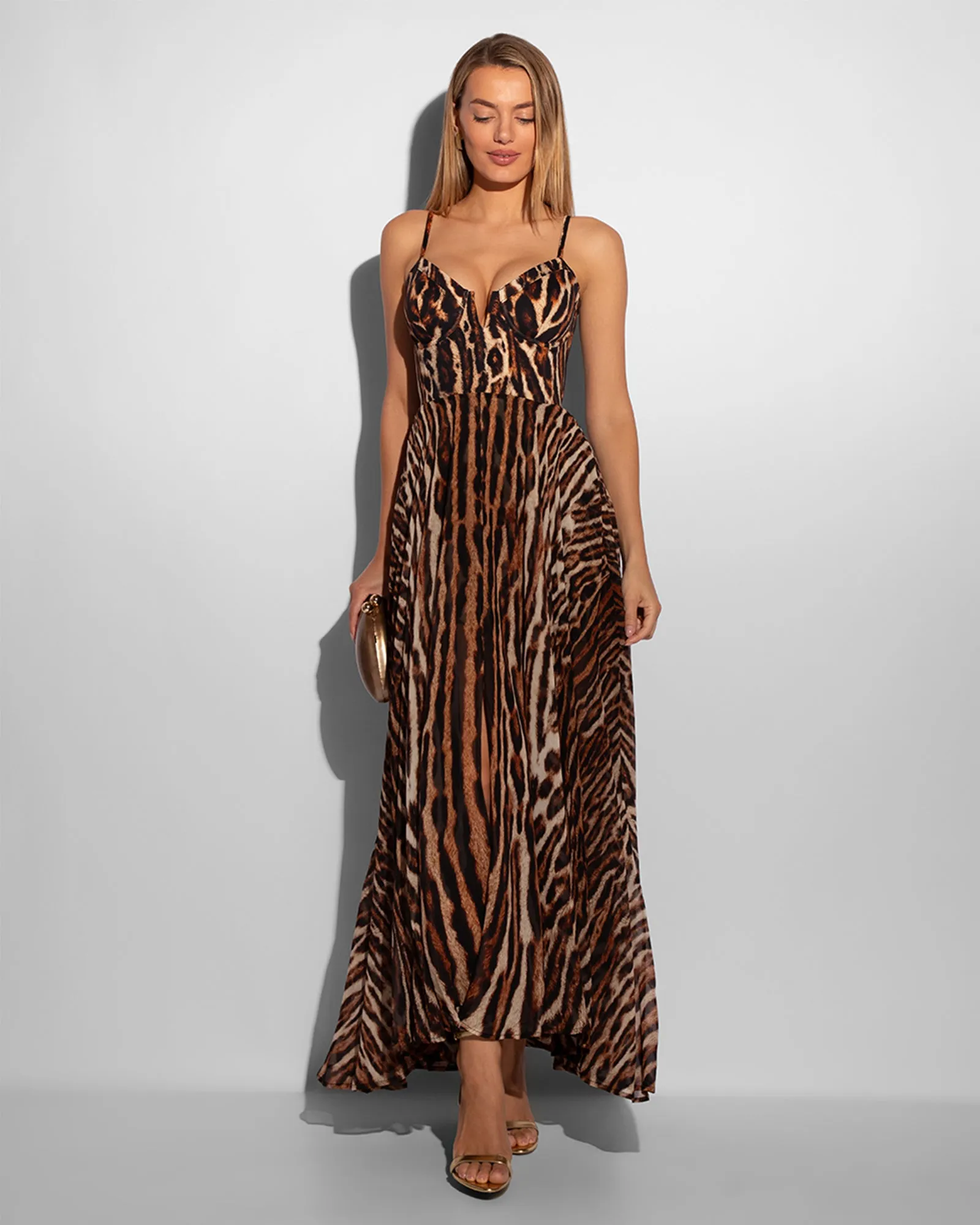 Vixen Corset Maxi Dress - Pilates Cat sold by TA3