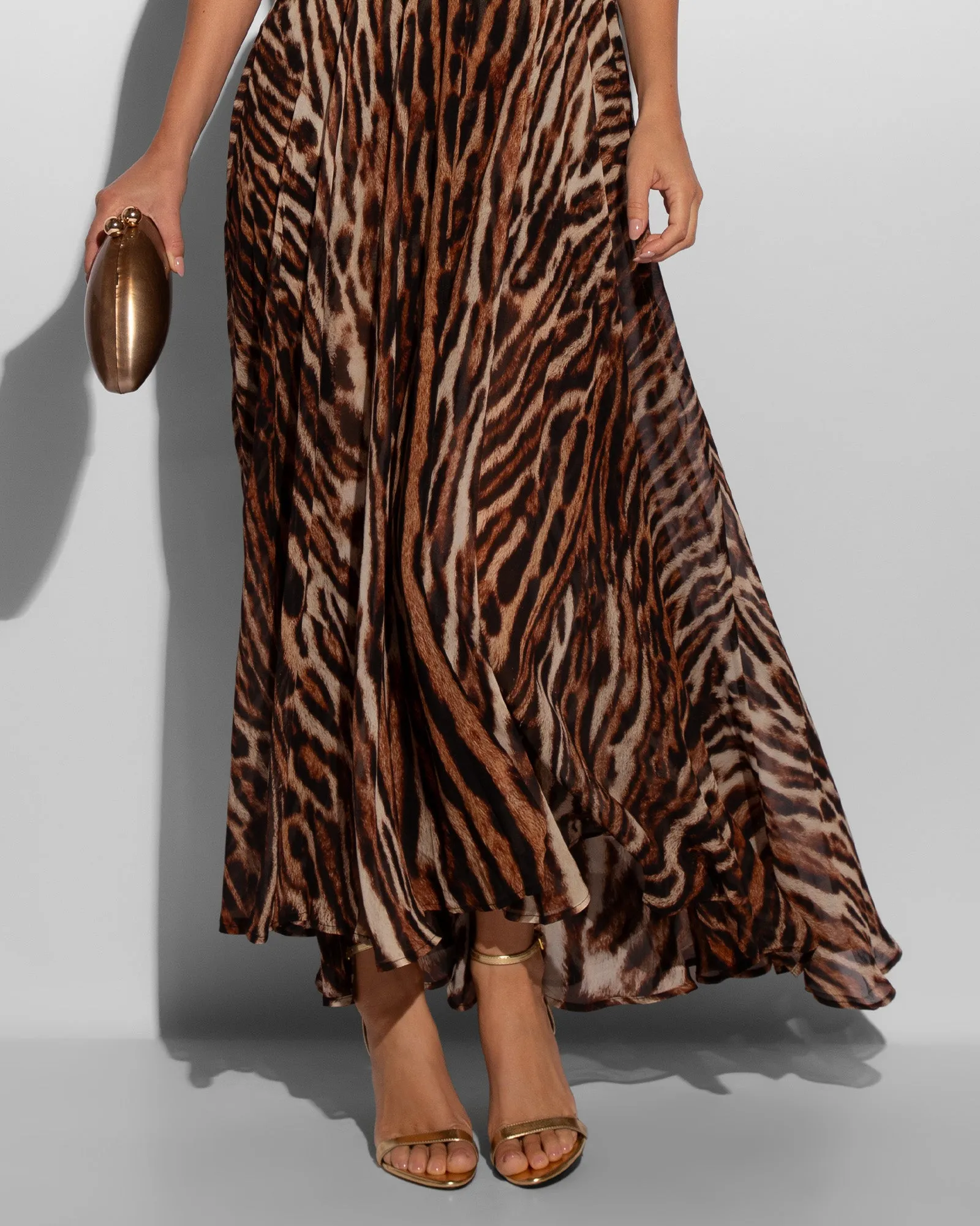 Vixen Corset Maxi Dress - Pilates Cat sold by TA3 product image thumbnail 4