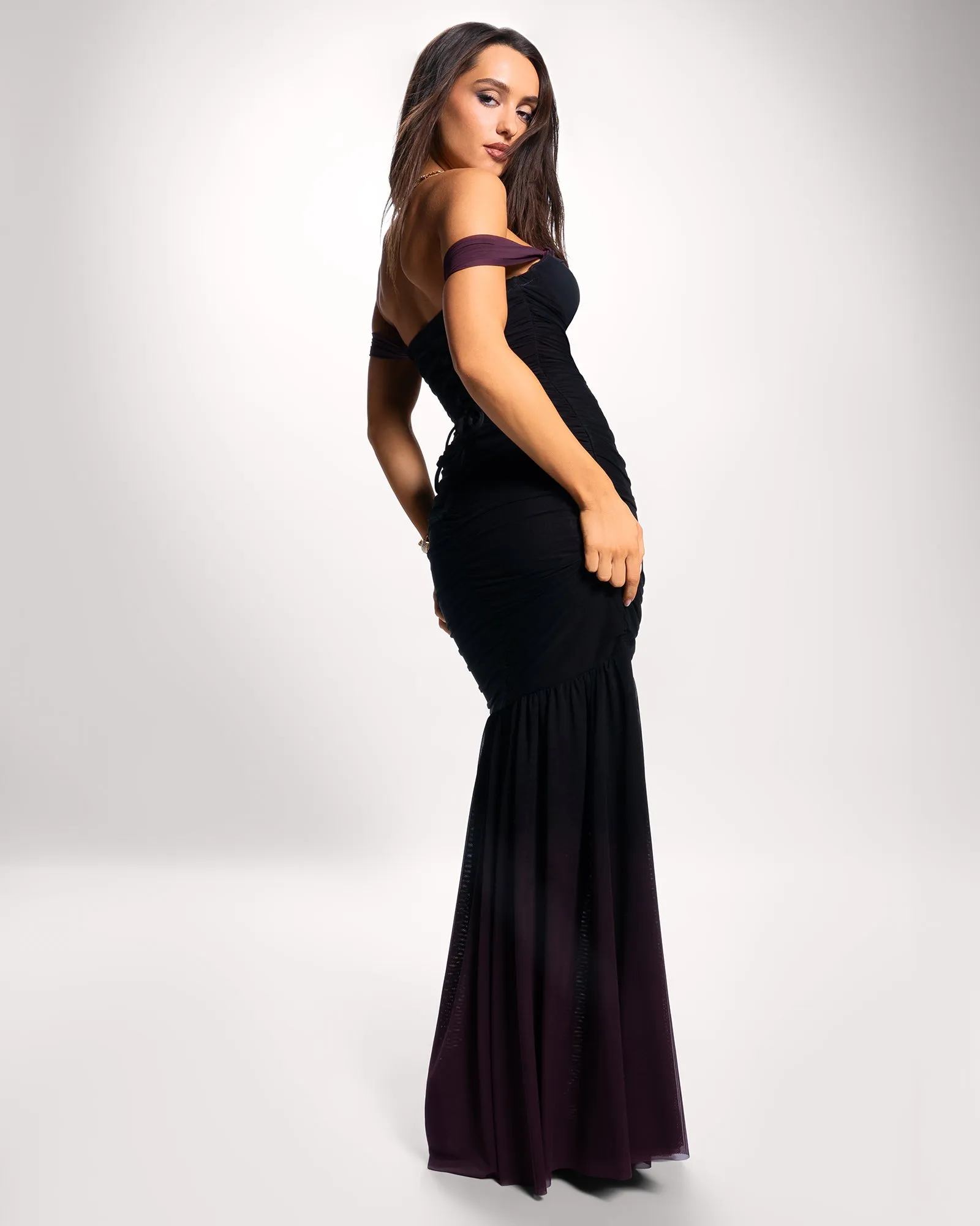 Sweetie Mermaid Dress - Ombre Garnet sold by TA3 product image thumbnail 2