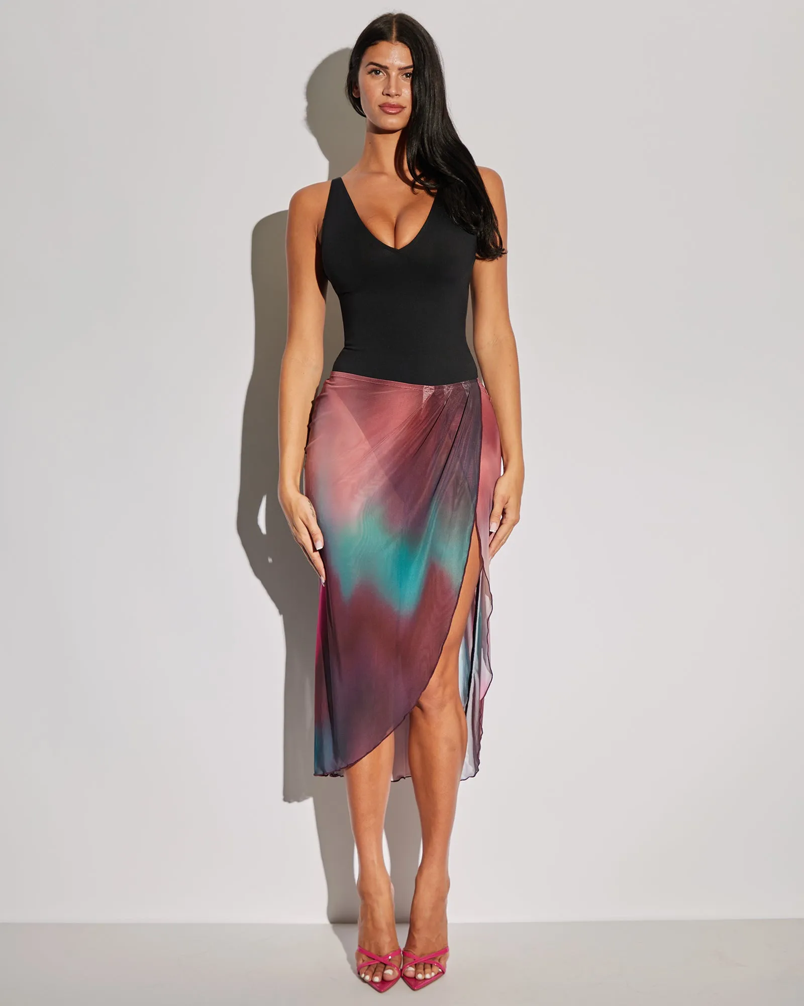 Mesh Maxi Skirty - Watercolor sold by TA3