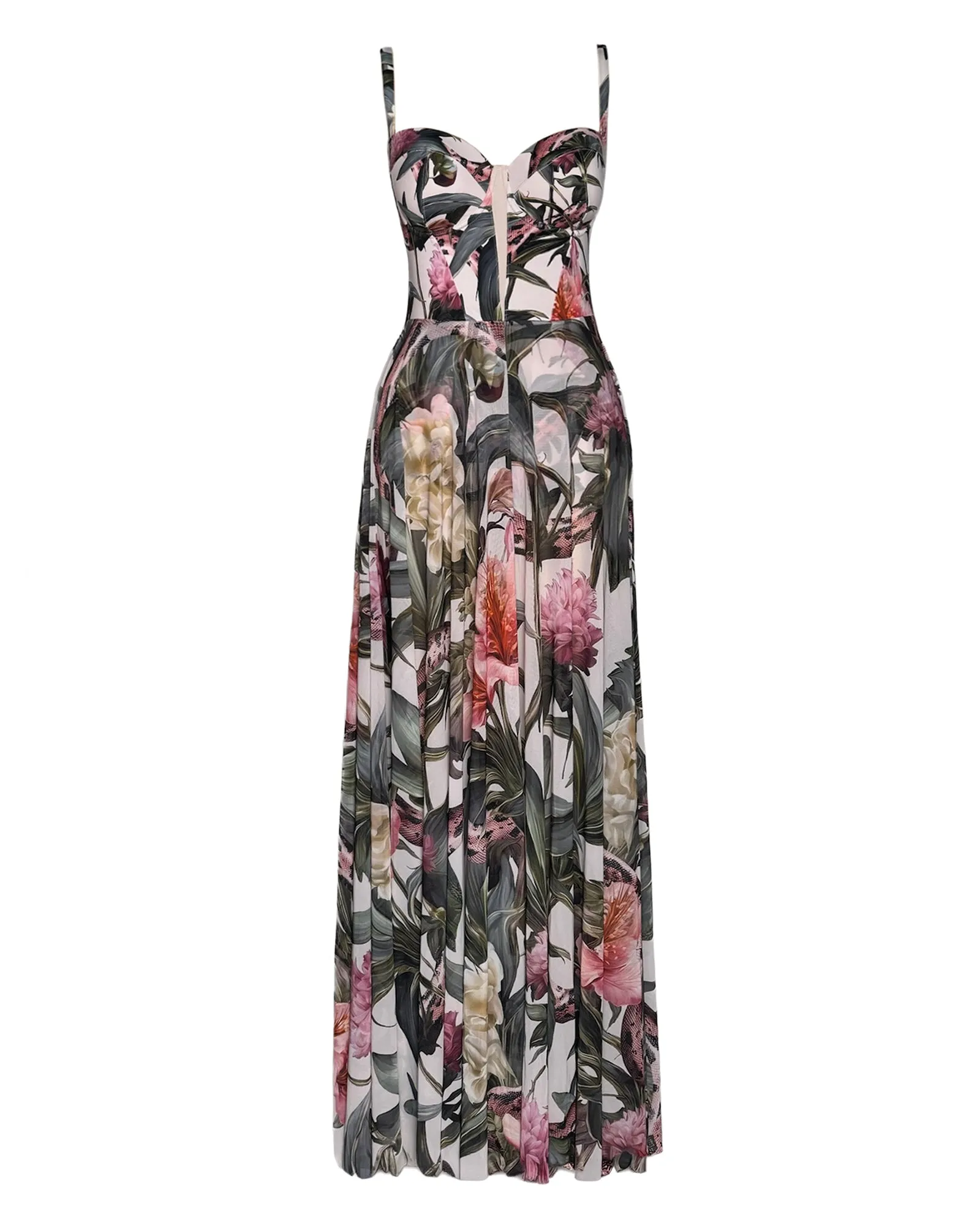 Bombshell Maxi Dress - Daylight Peony sold by TA3 product image thumbnail 3