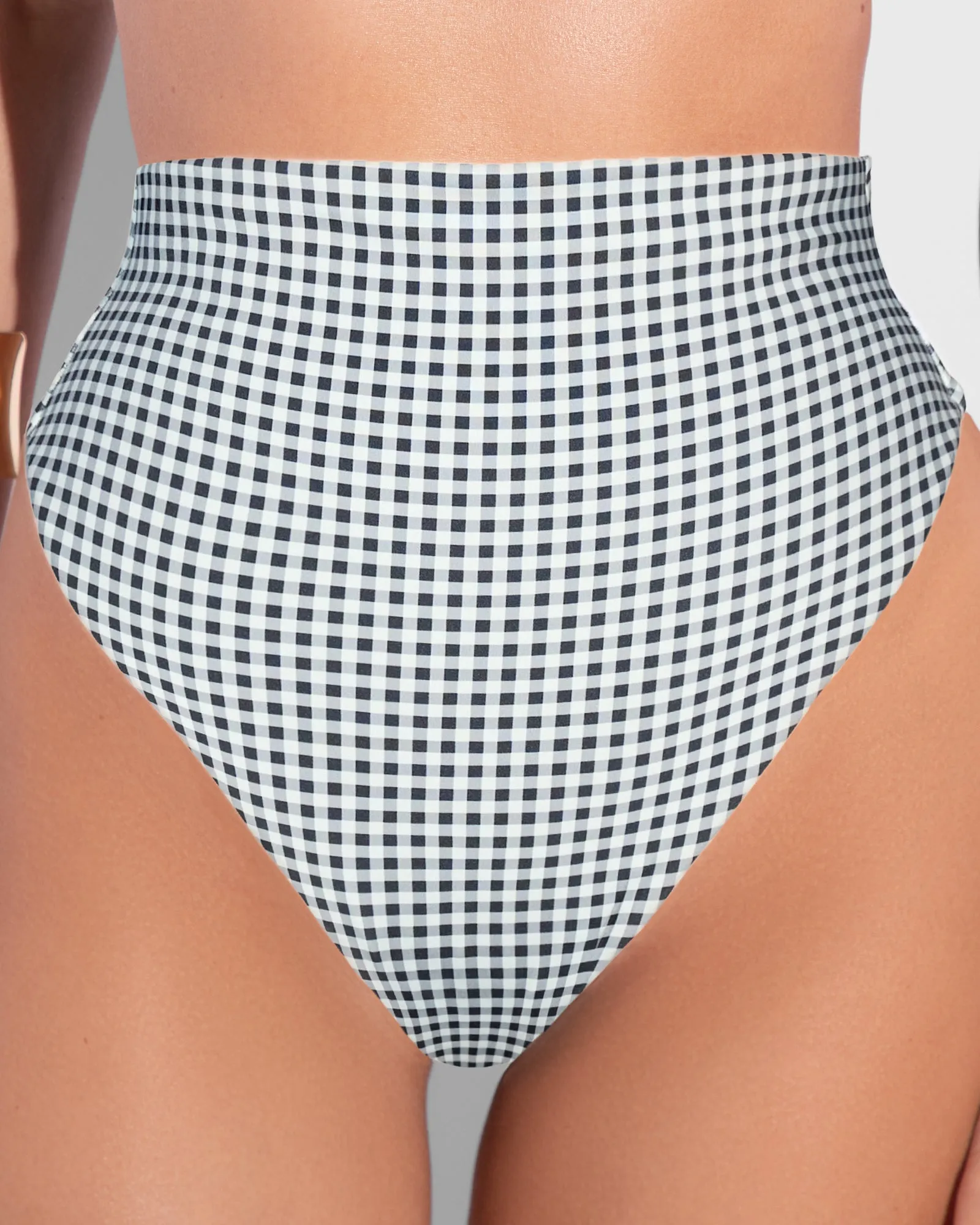 Brazilian Smoothing Kini Bottom - Gingham sold by TA3