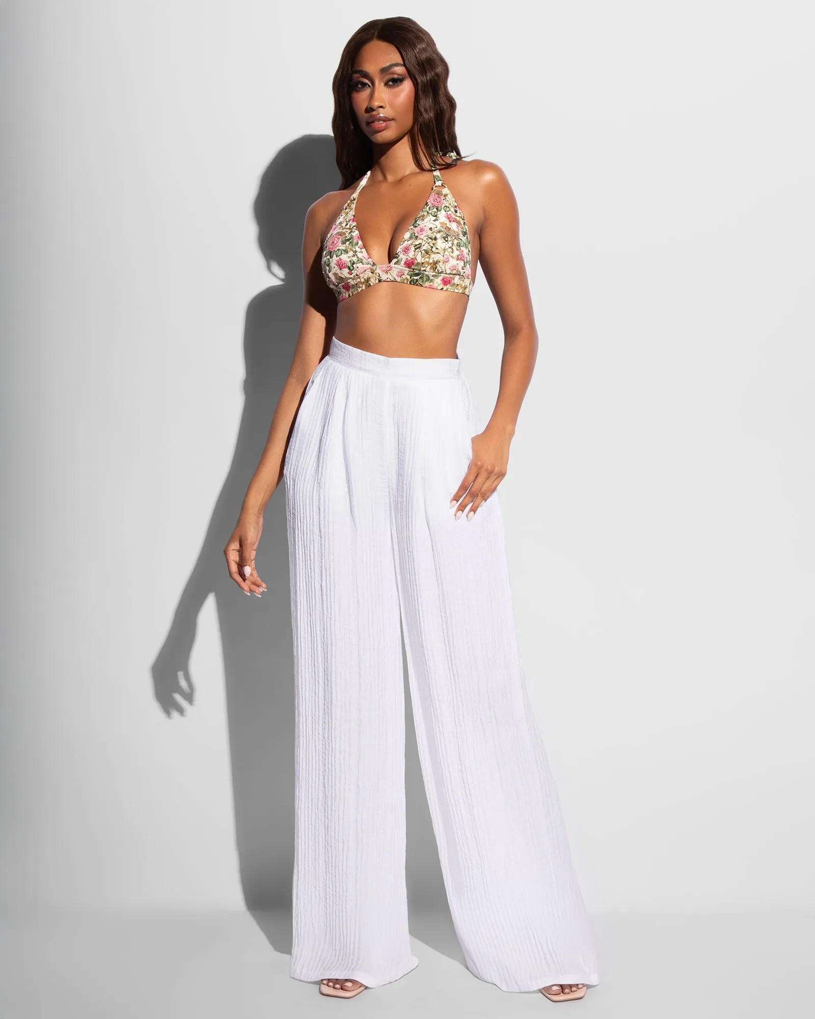 Flowy Pant - Gauze White sold by TA3 product image thumbnail 3