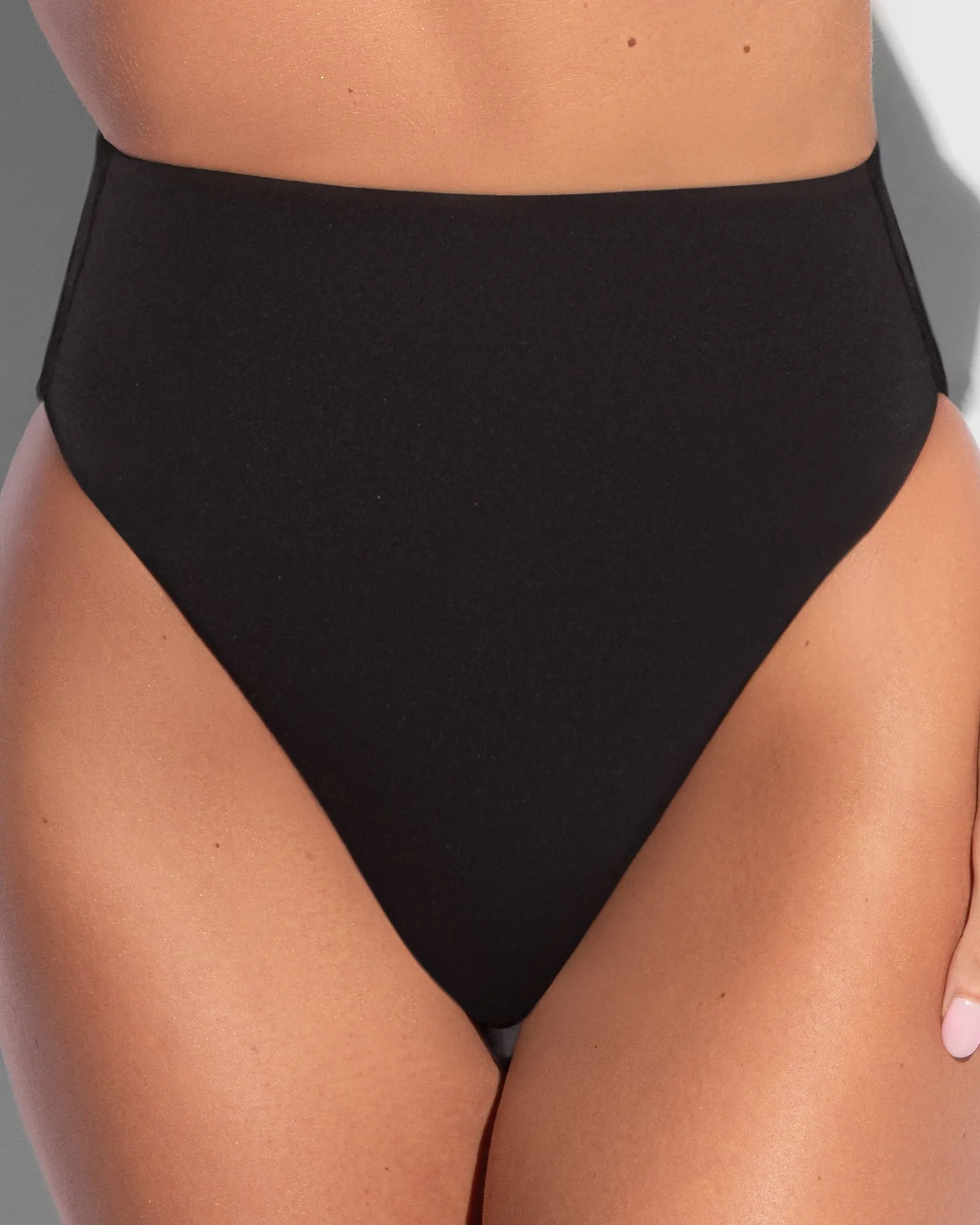 Hi Cut Smoothing Kini Bottom - Black sold by TA3