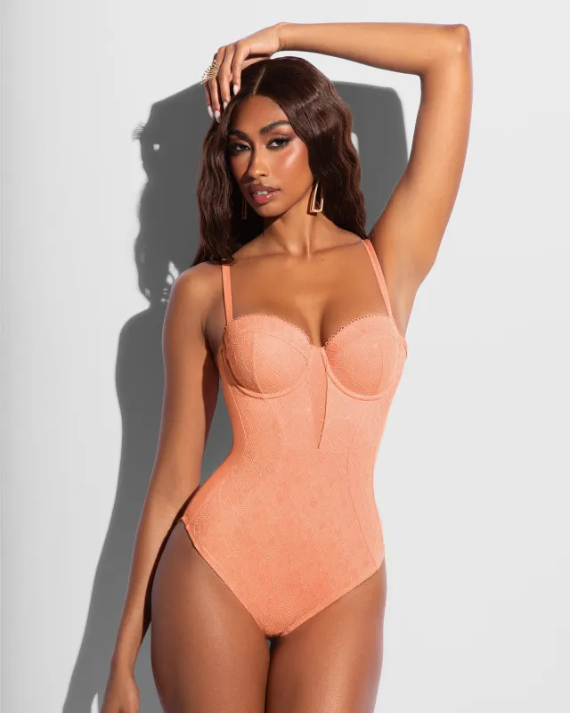 Bombshell - Lace Papaya made by TA3