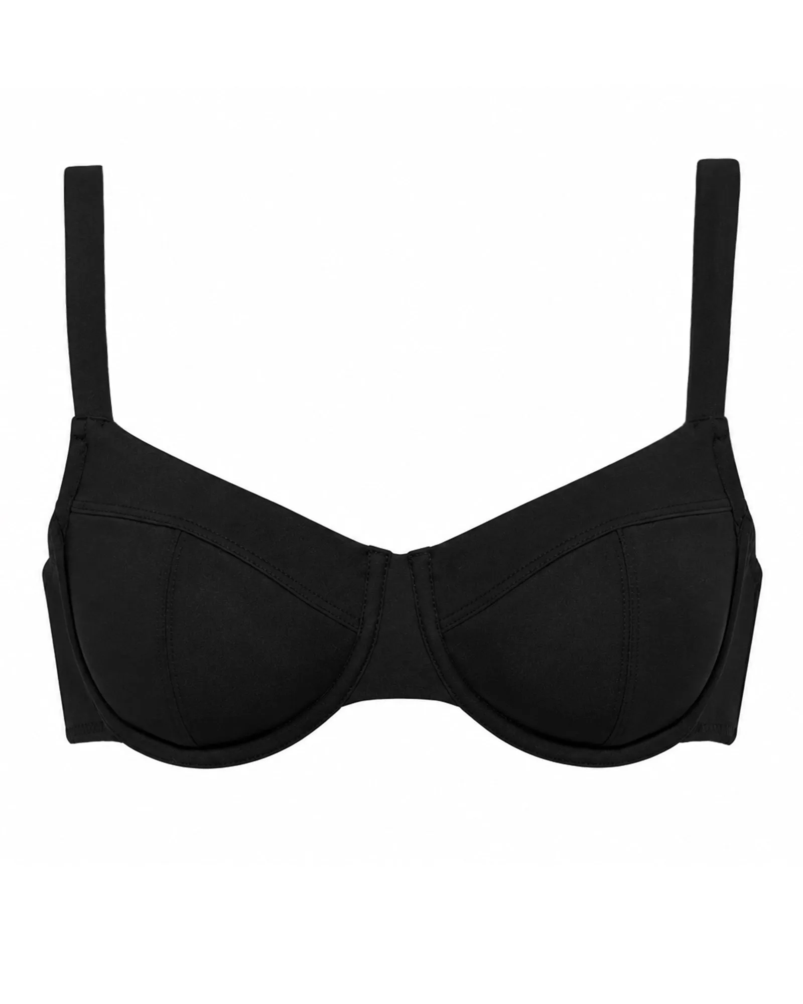 Lifty Tie Back Bikini Top - Black sold by TA3 product image thumbnail 4