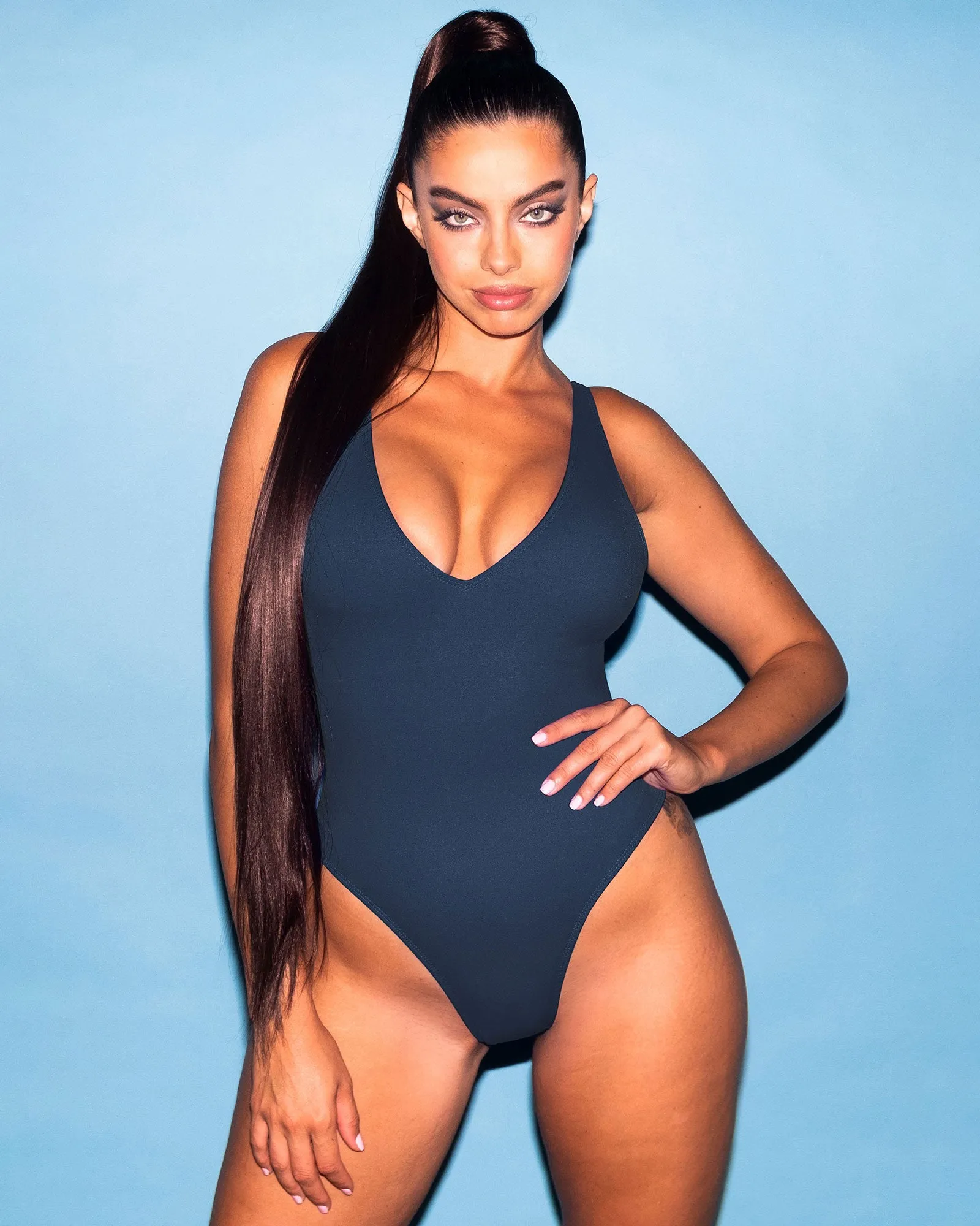 Hi Cut Plungey - Navy sold by TA3