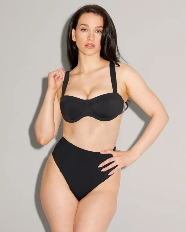 Busty Bra Top - Black sold by TA3