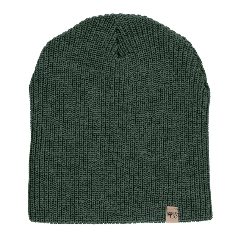 Midweight - Everyday Rib Knit Beanie 100% Merino Wool sold by Minus33 Merino Wool