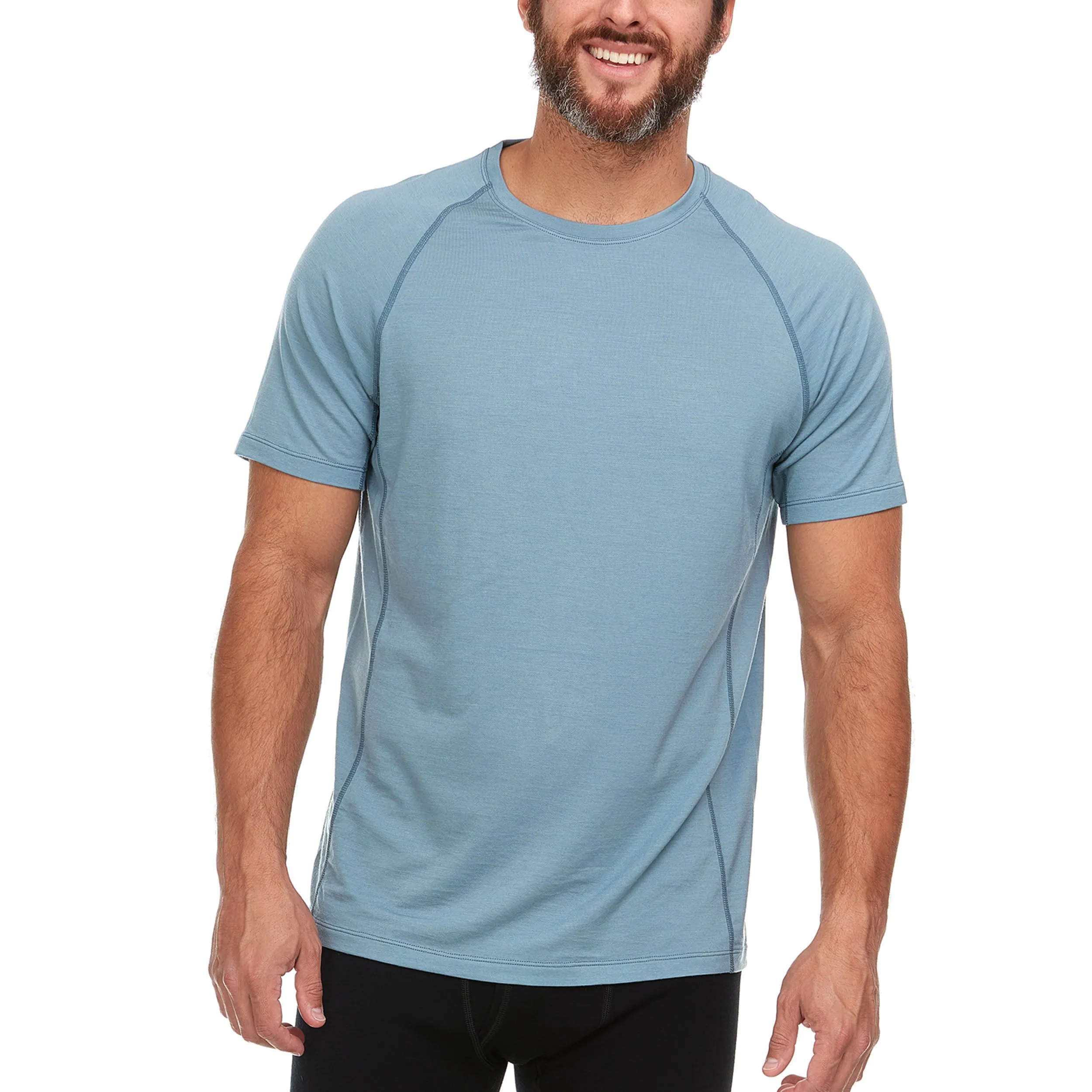 Microweight Men's Wool T Shirt - Woolverino sold by Minus33 Merino Wool product image thumbnail 5
