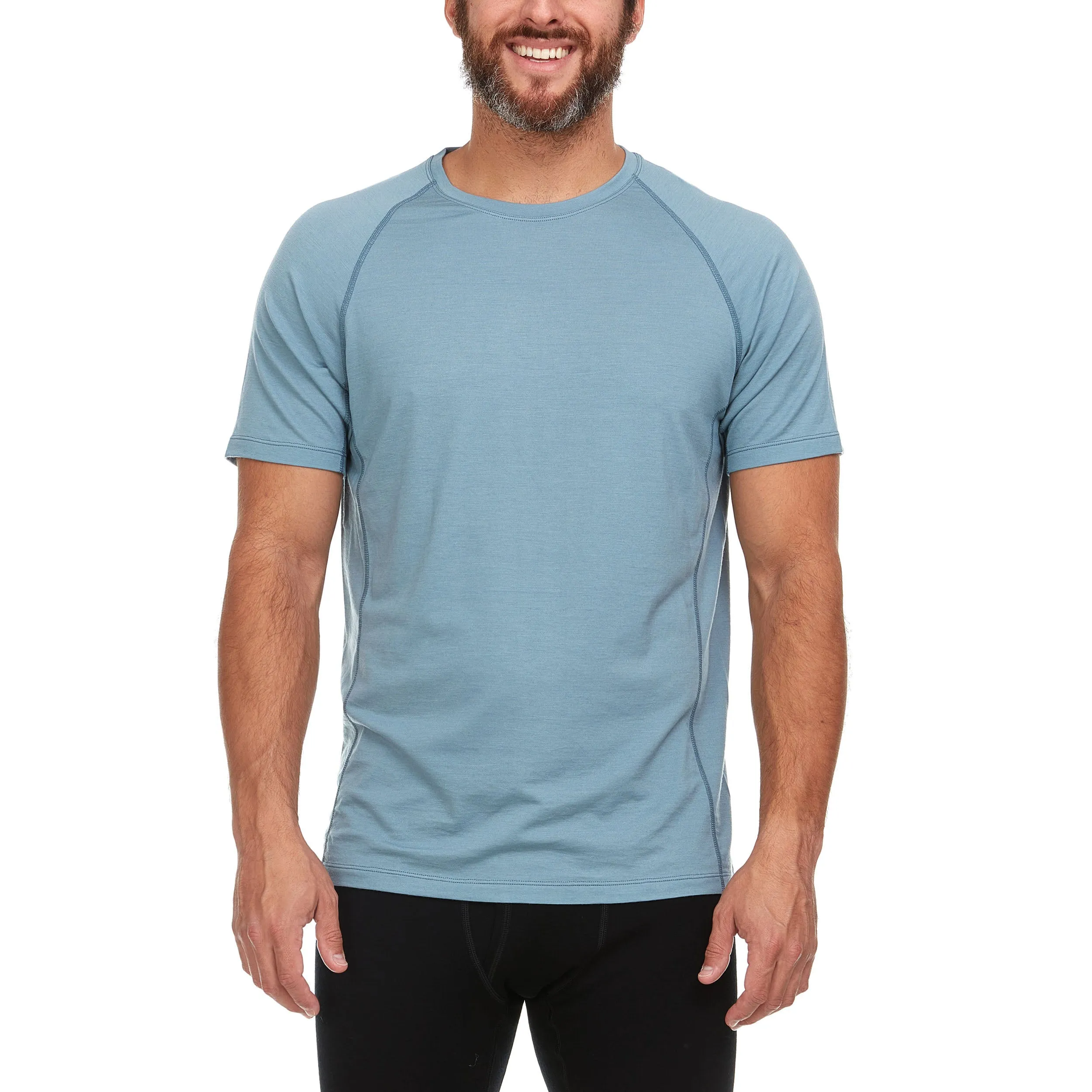 Microweight Men's Wool T Shirt - Woolverino sold by Minus33 Merino Wool