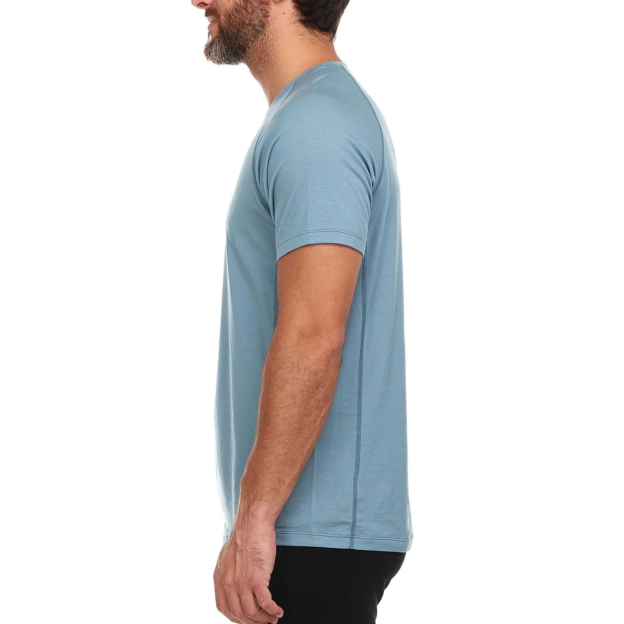 Microweight Men's Wool T Shirt - Woolverino sold by Minus33 Merino Wool product image thumbnail 4