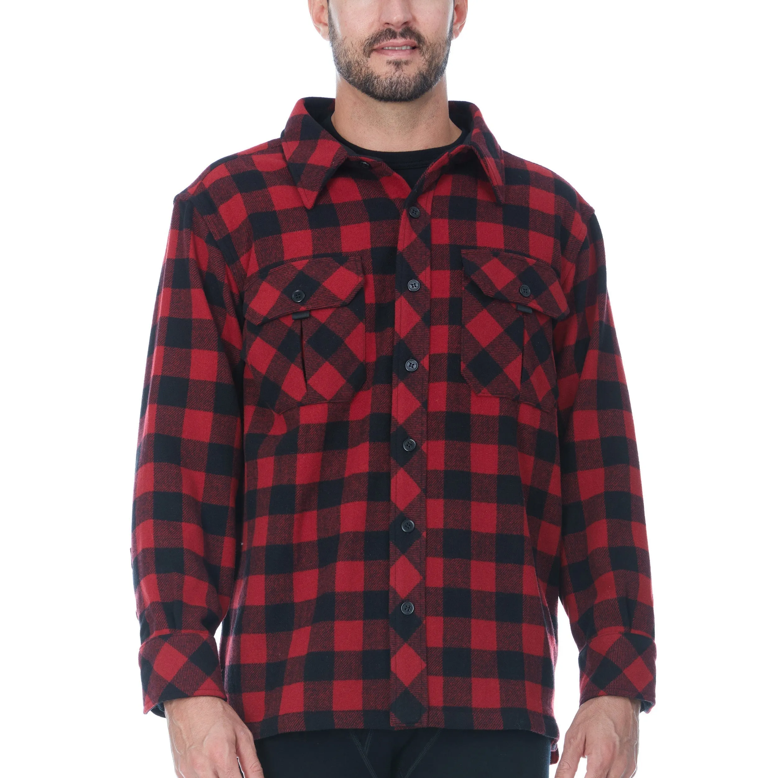 Heavyweight Wool Guide Shirt Jacket - 34.4oz sold by Minus33 Merino Wool