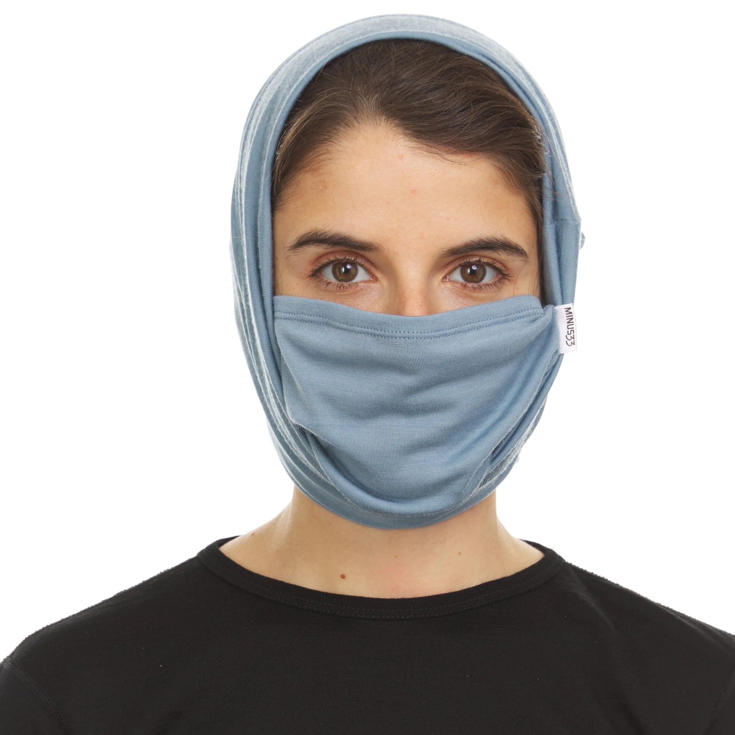 Microweight Wool Neck Gaiter Multiclava - Woolverino sold by Minus33 Merino Wool product image thumbnail 3