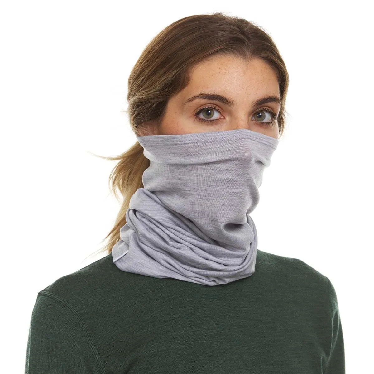 Microweight Wool Neck Gaiter Multiclava - Woolverino sold by Minus33 Merino Wool product image thumbnail 5