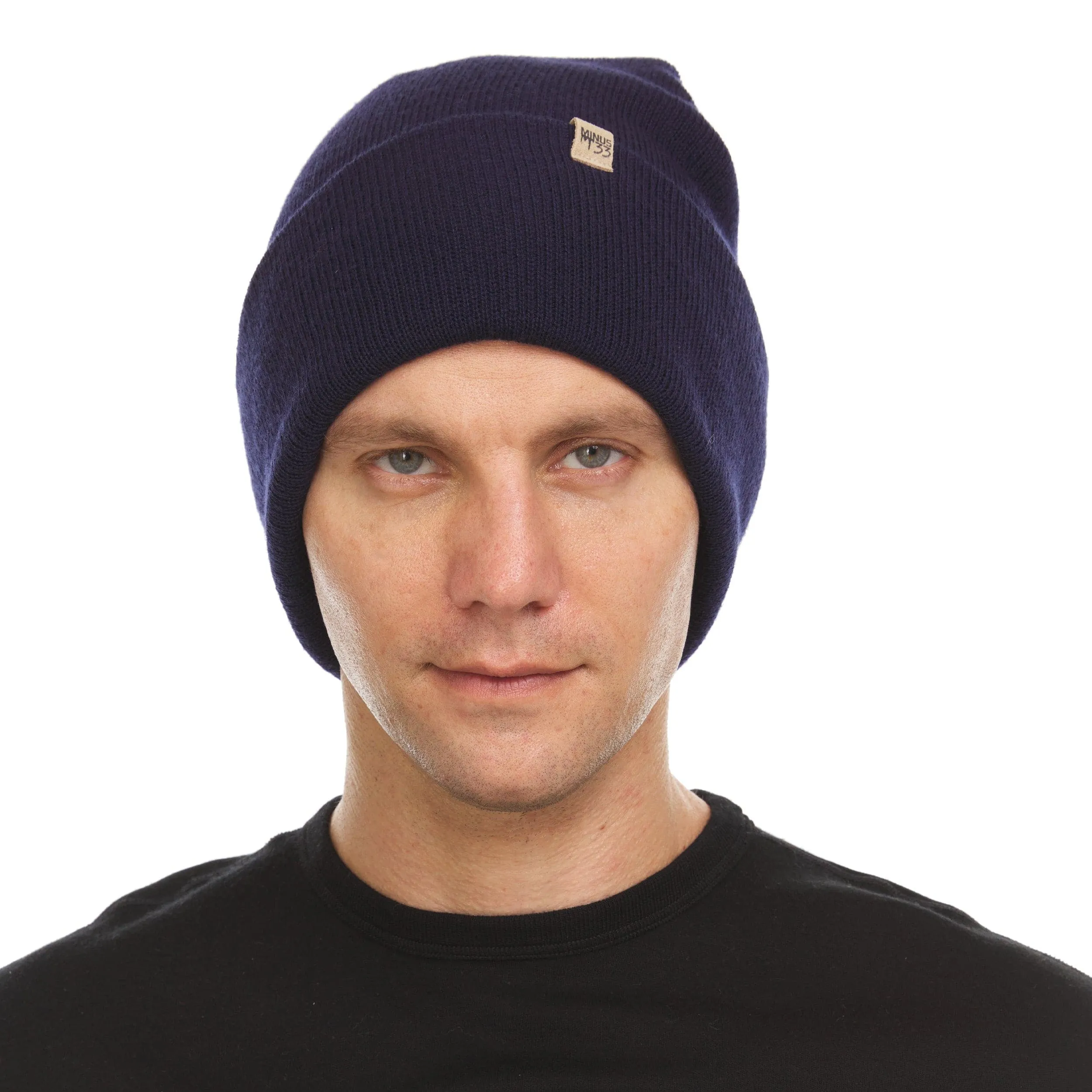 100% Merino Wool Knit Cuff Beanie- Midweight sold by Minus33 Merino Wool product image thumbnail 3