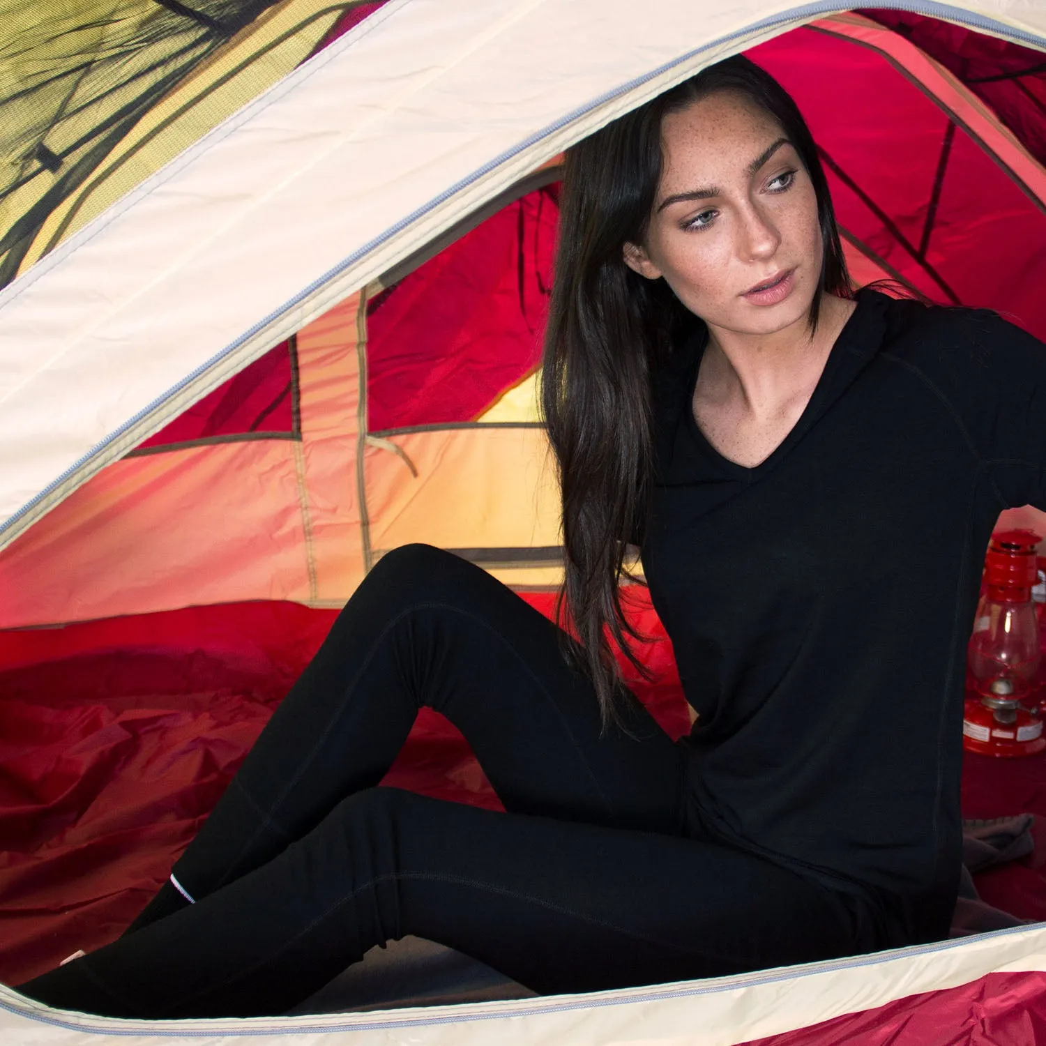 Midweight Women's Wool Leggings - Woolverino sold by Minus33 Merino Wool product image thumbnail 5