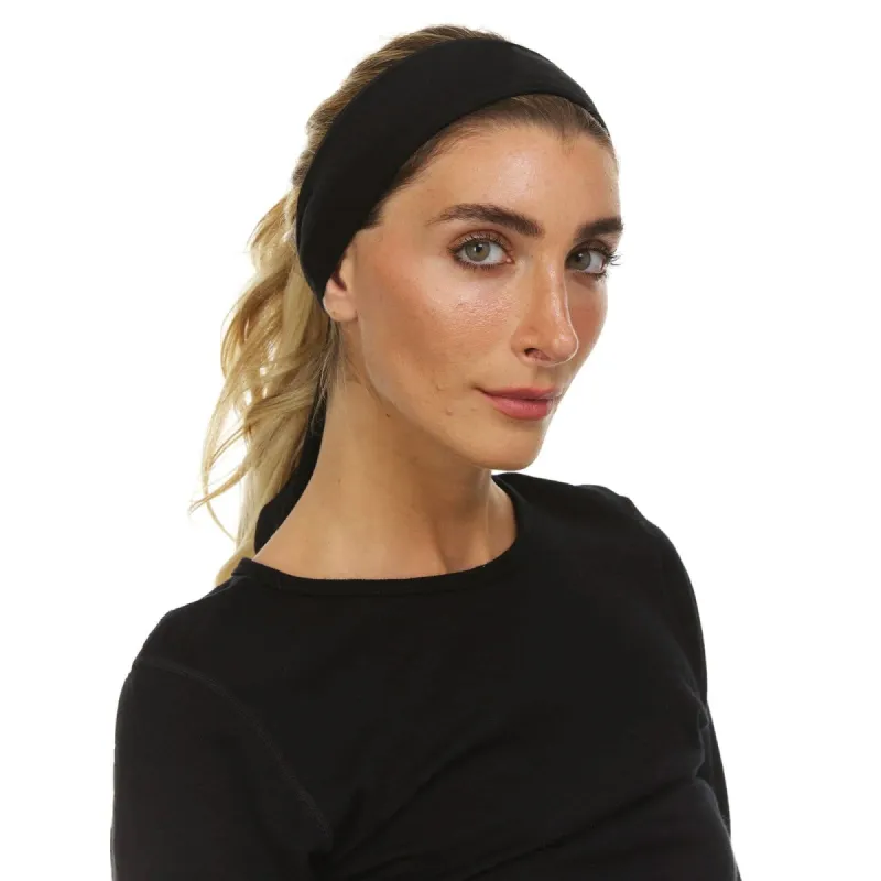 Merino Wool Tie Headband - Microweight made by Minus33 Merino Wool
