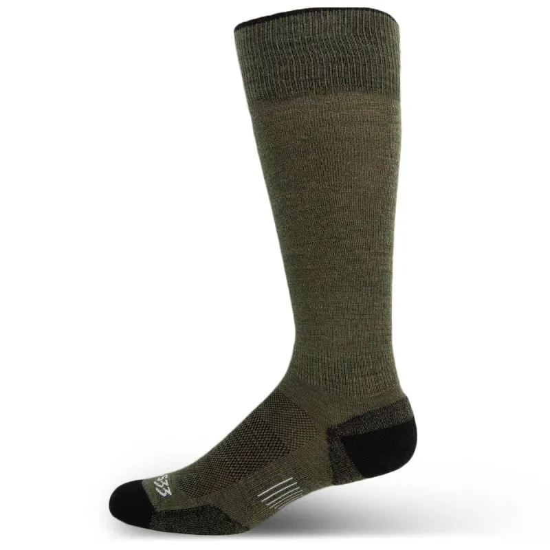 Light Cushion - Over the Calf Wool Socks Mountain Heritage sold by Minus33 Merino Wool