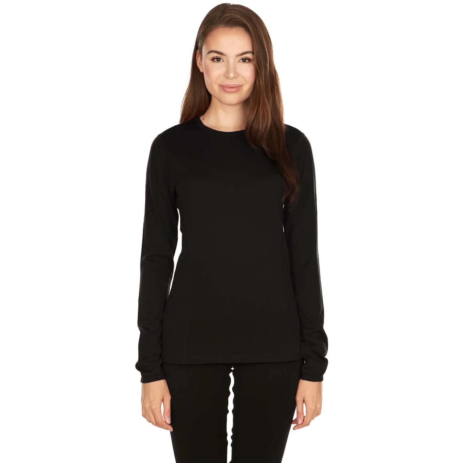 Microweight Women's Wool Long Sleeve Shirt - Woolverino sold by Minus33 Merino Wool