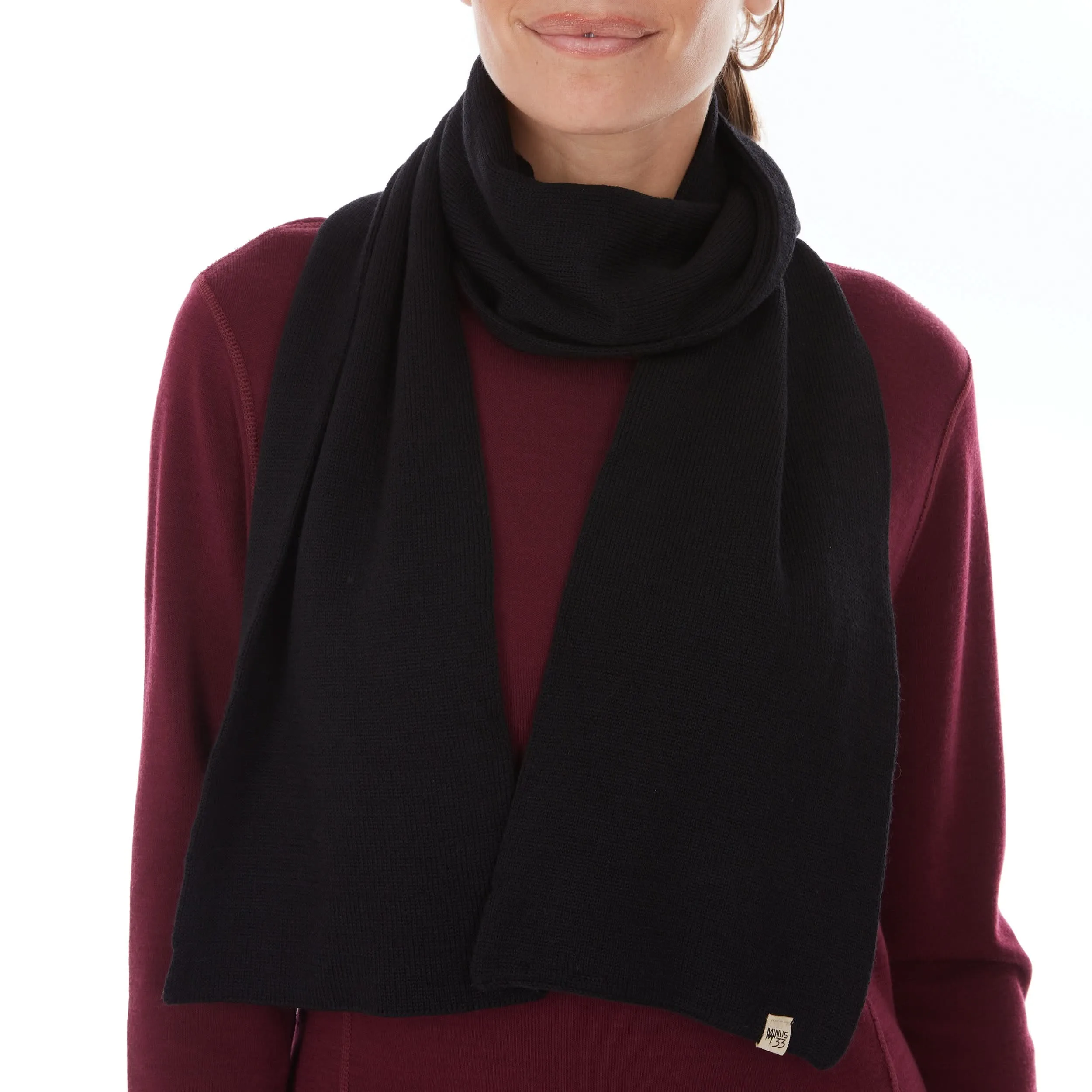 USA Made Merino Wool Knit Scarf | 100% Merino Wool sold by Minus33 Merino Wool product image thumbnail 4