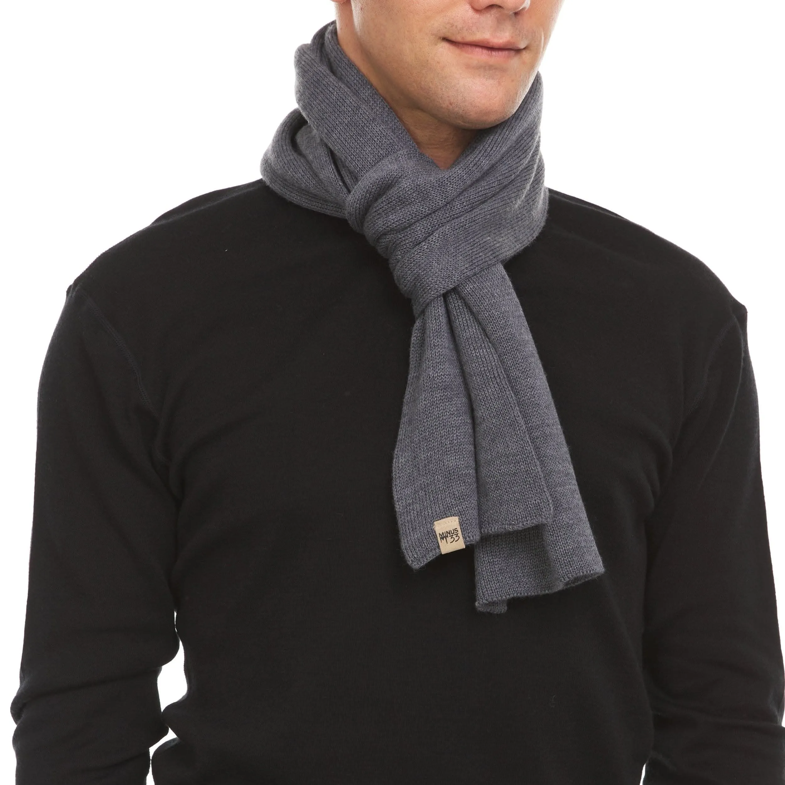 USA Made Merino Wool Knit Scarf | 100% Merino Wool sold by Minus33 Merino Wool product image thumbnail 3
