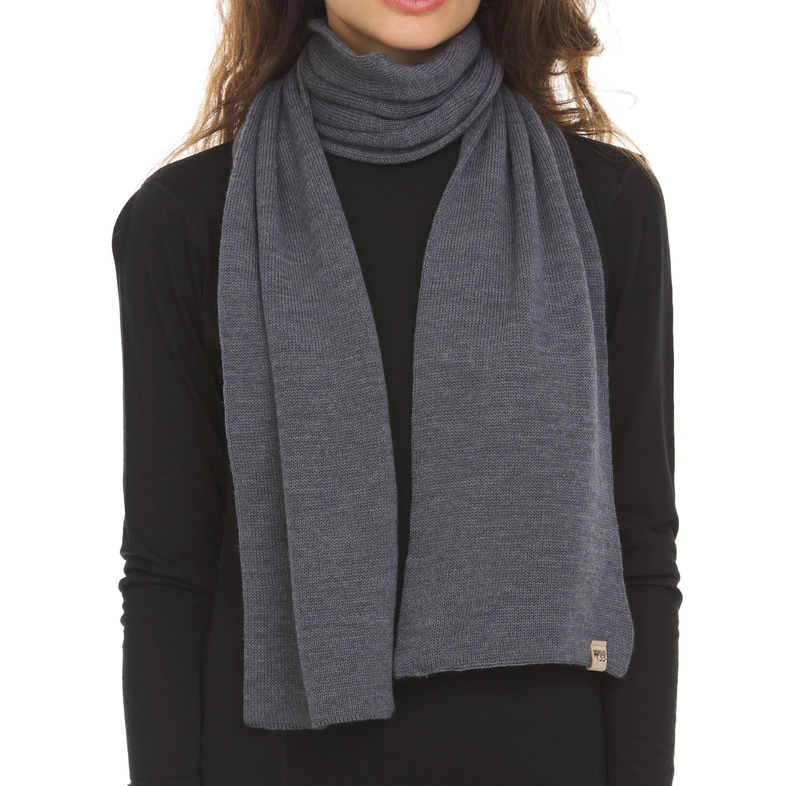 USA Made Merino Wool Knit Scarf | 100% Merino Wool sold by Minus33 Merino Wool
