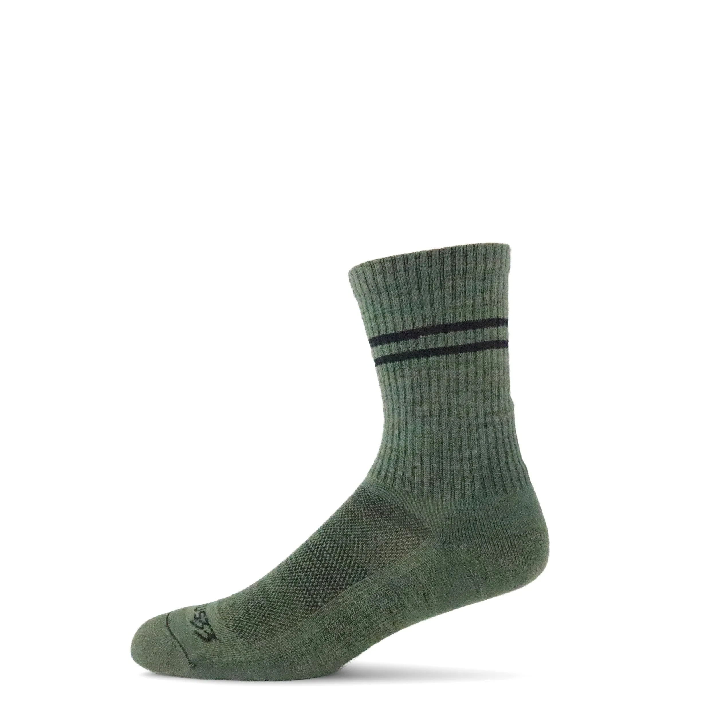 Microweight Cushion - Rib Knit Crew Wool Socks Mountain Heritage sold by Minus33 Merino Wool product image thumbnail 2