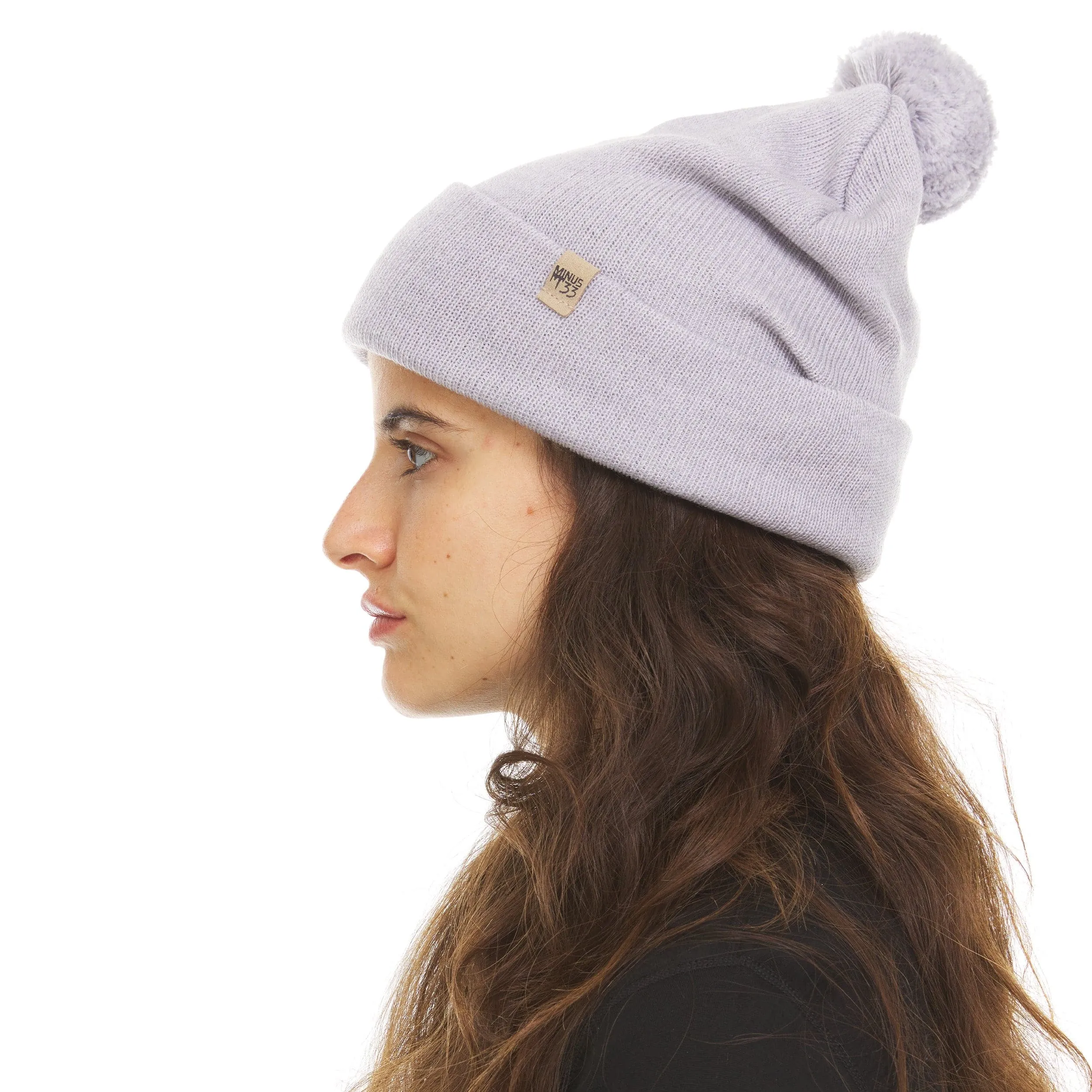 Midweight Merino Wool Knit Pom Beanie | 100% Merino Wool sold by Minus33 Merino Wool product image thumbnail 4