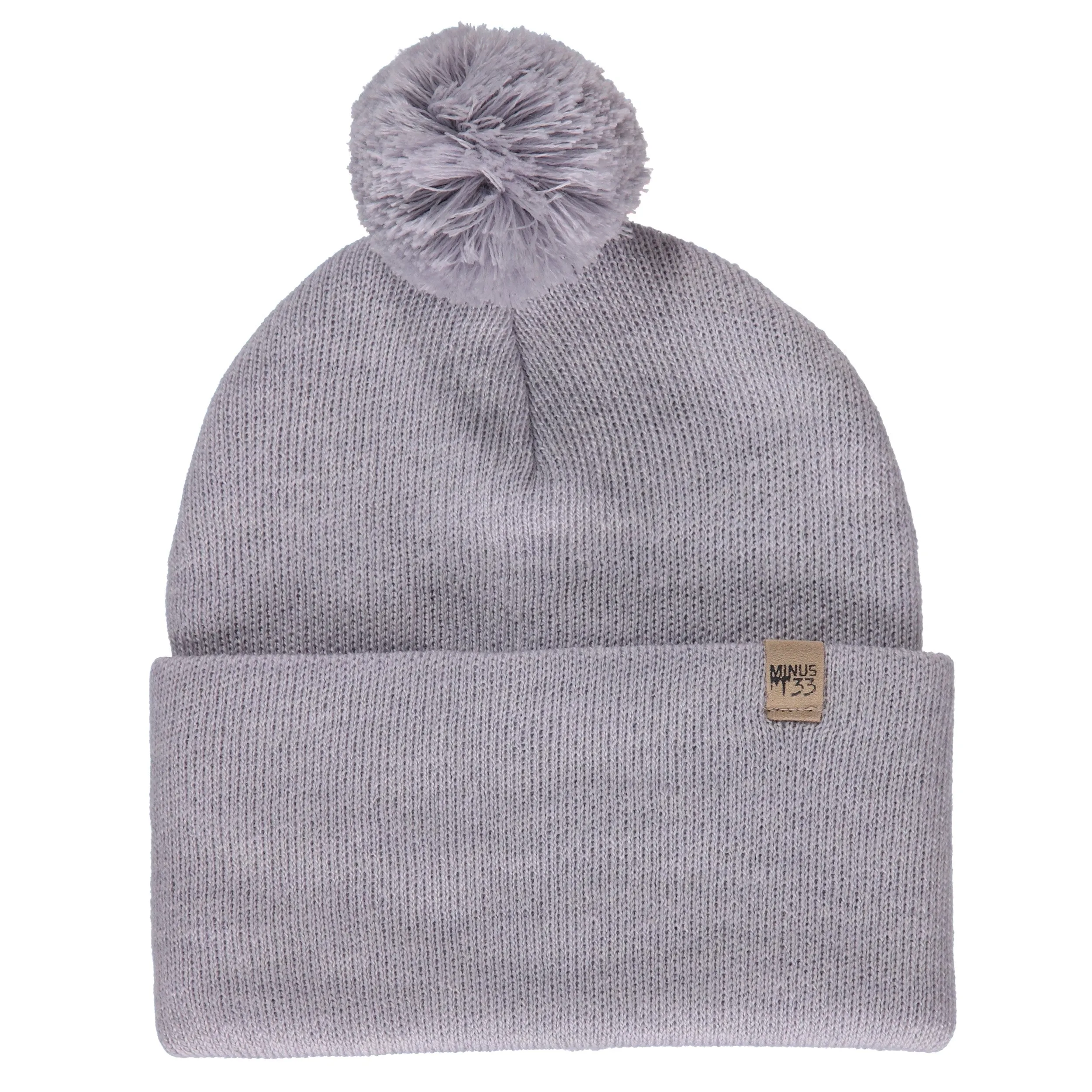 Midweight Merino Wool Knit Pom Beanie | 100% Merino Wool sold by Minus33 Merino Wool
